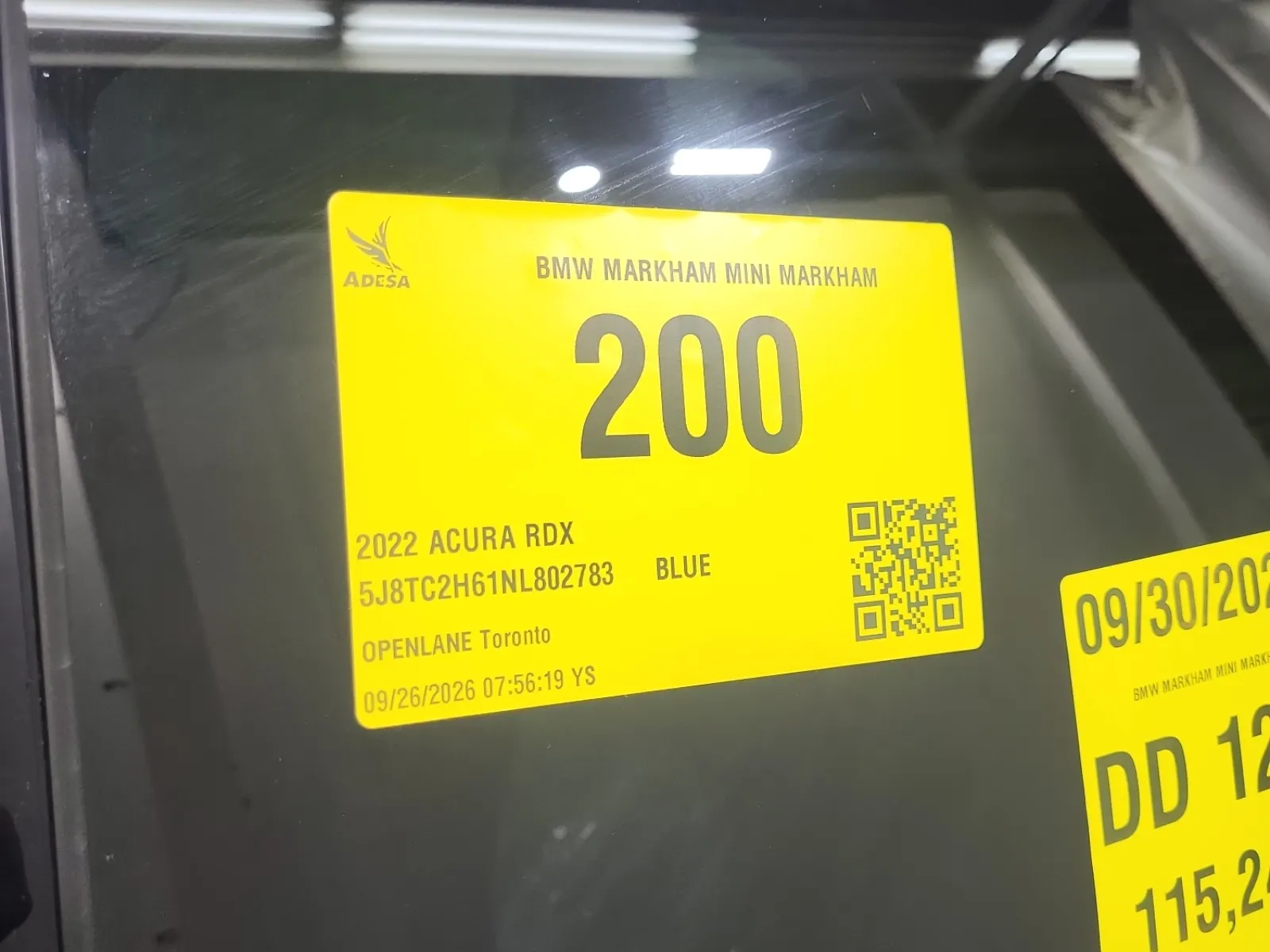 Inventory Label Photo