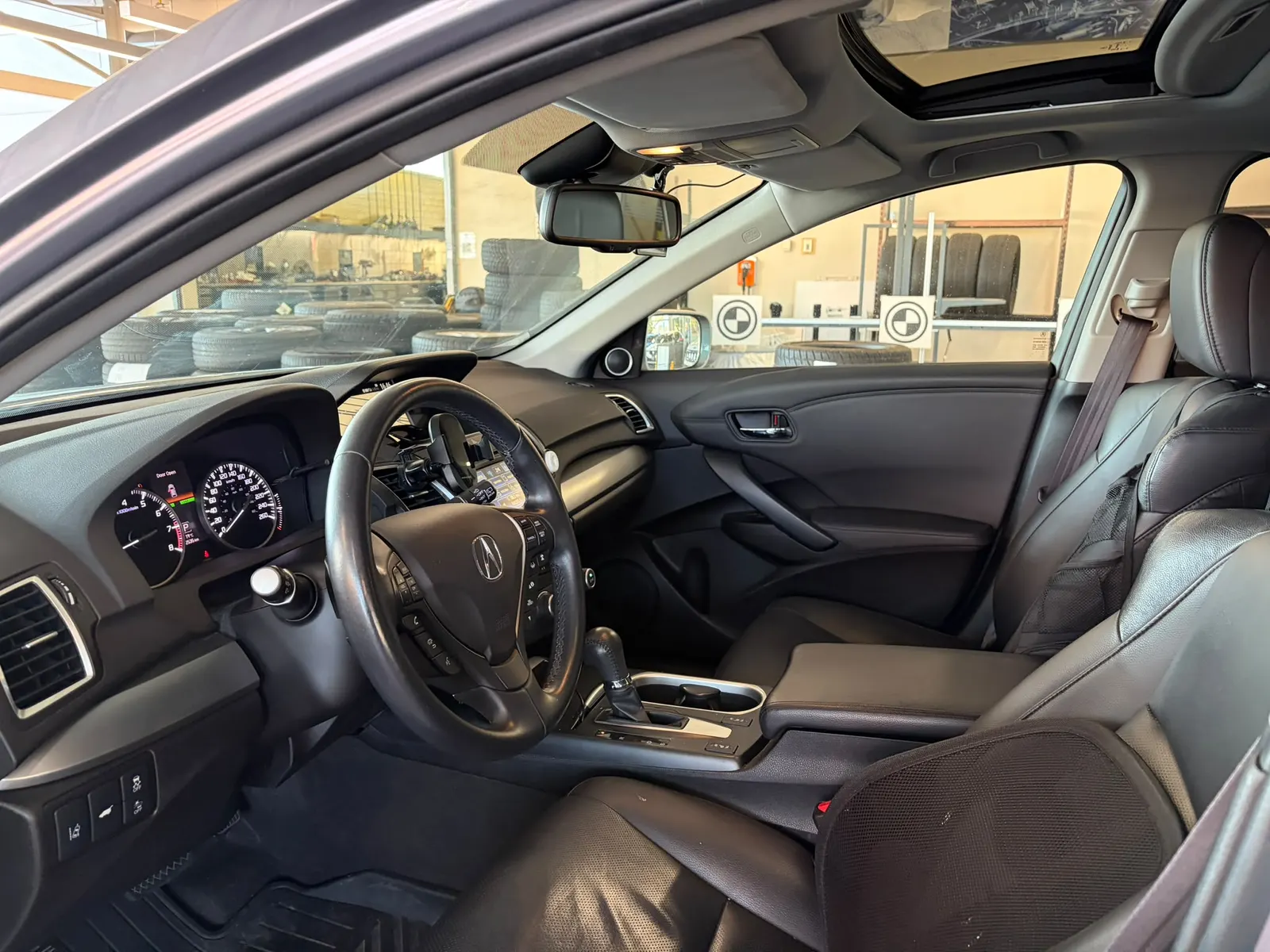 Interior driver side