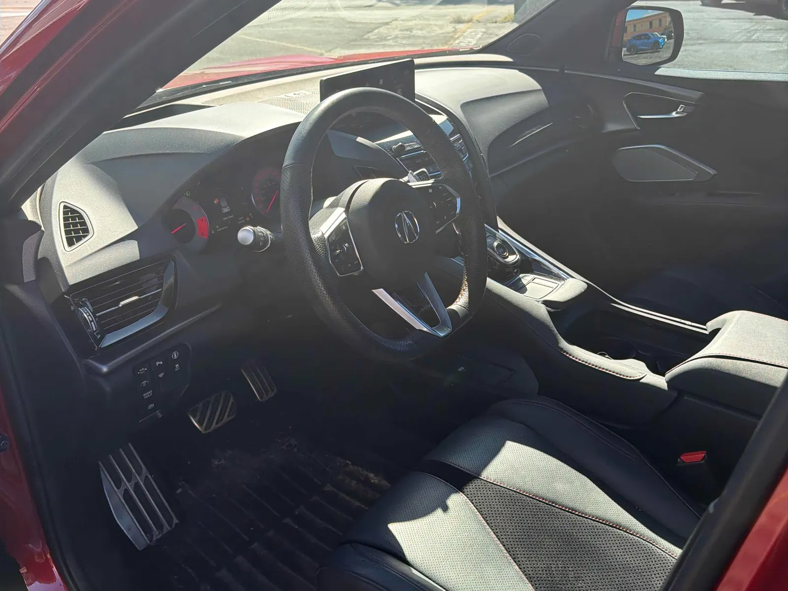 Interior driver side
