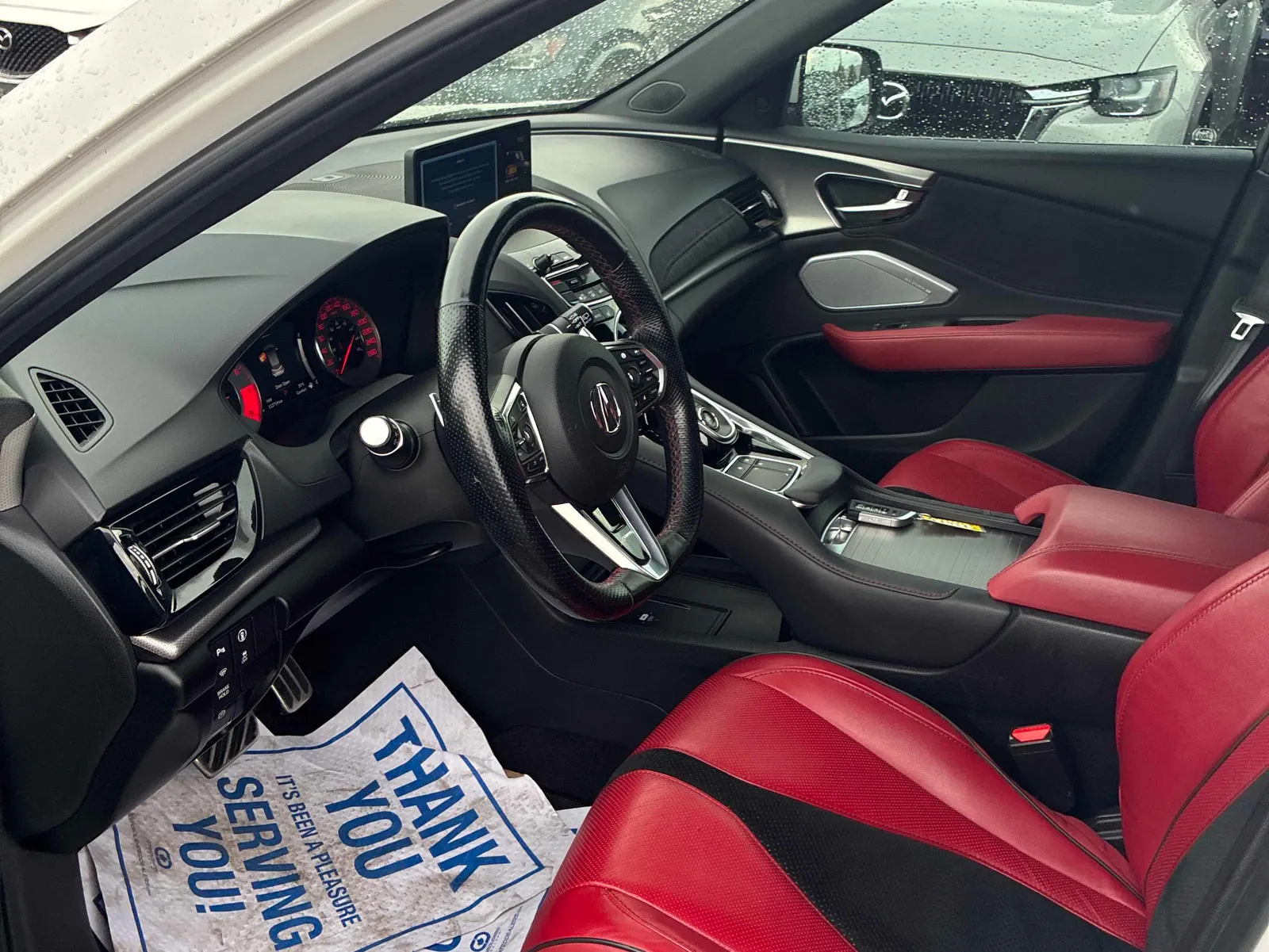 Interior driver side