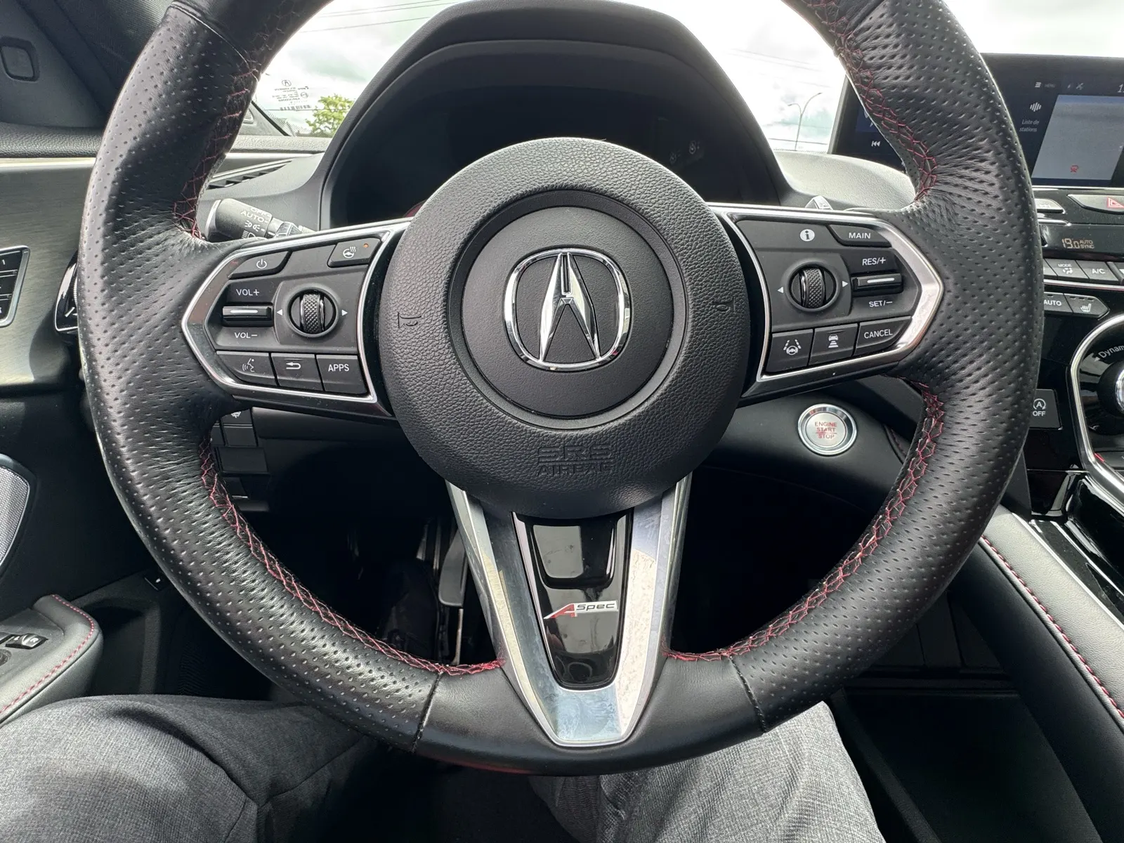 Interior driver side