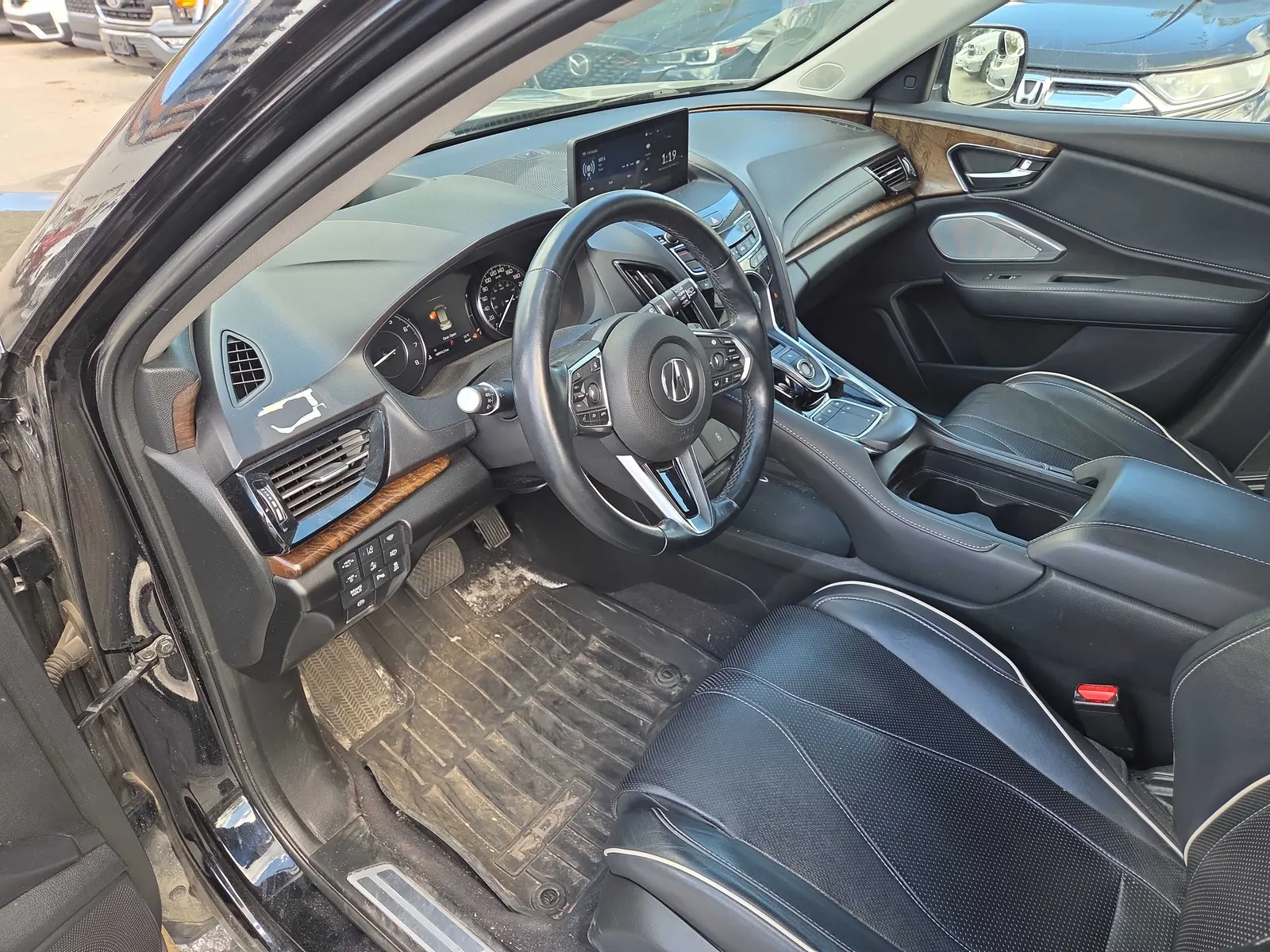 Interior driver side