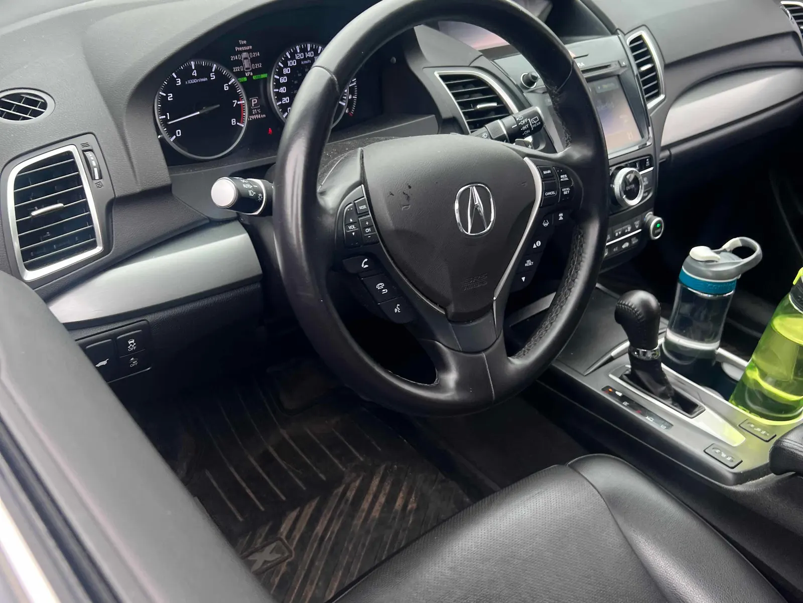 Interior driver side
