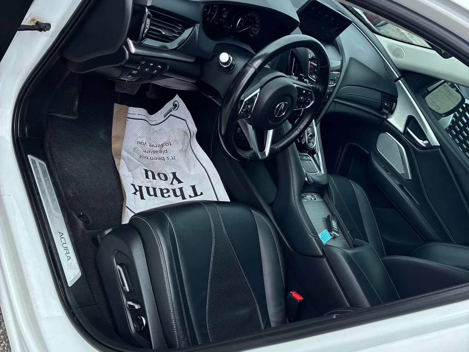 Interior driver side