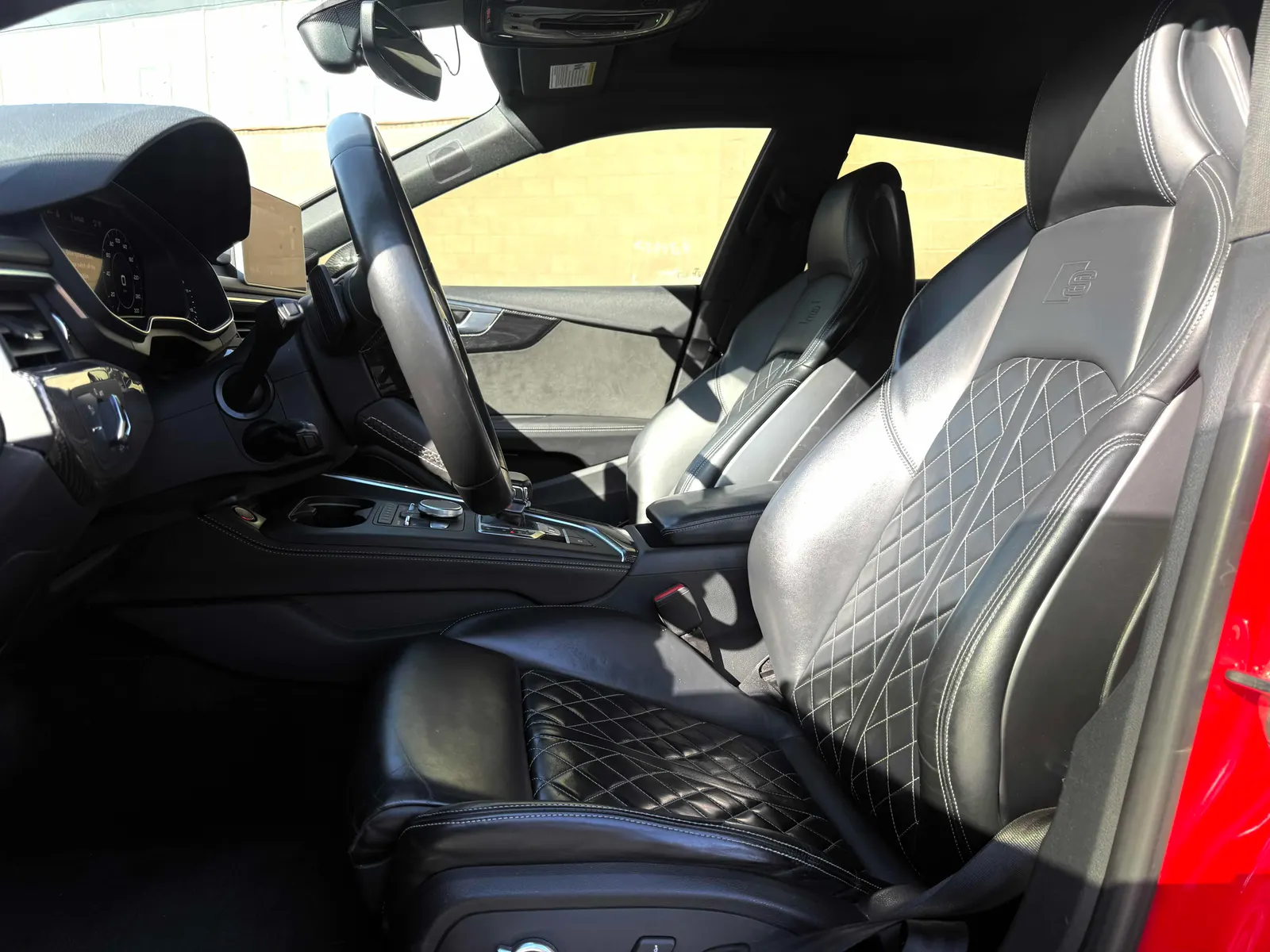 Interior driver side