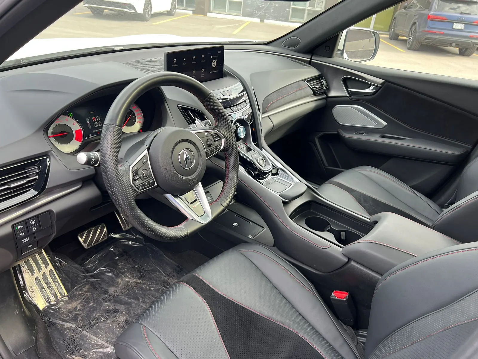 Interior driver side