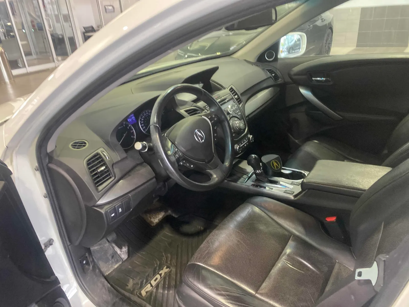 Interior driver side