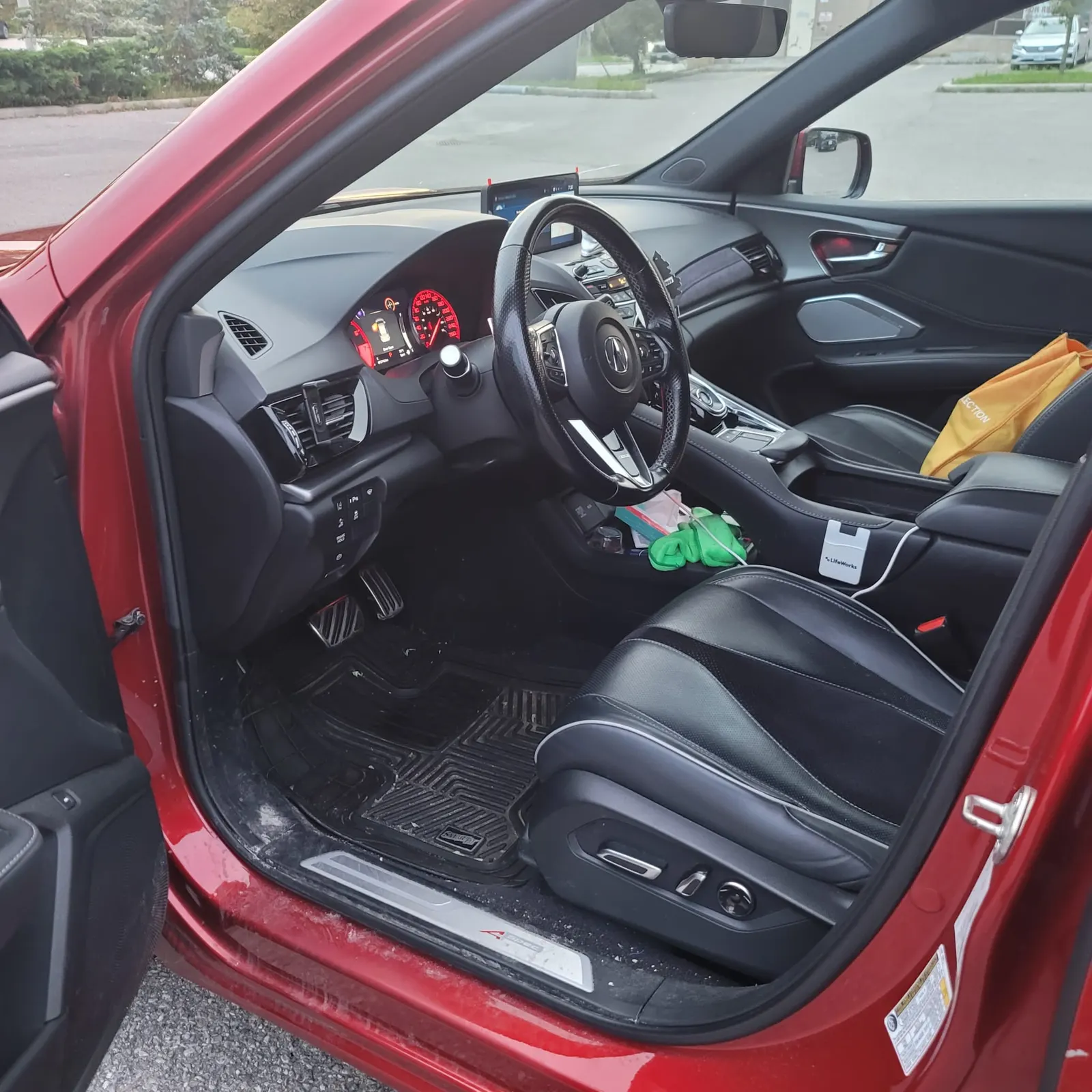 Interior driver side