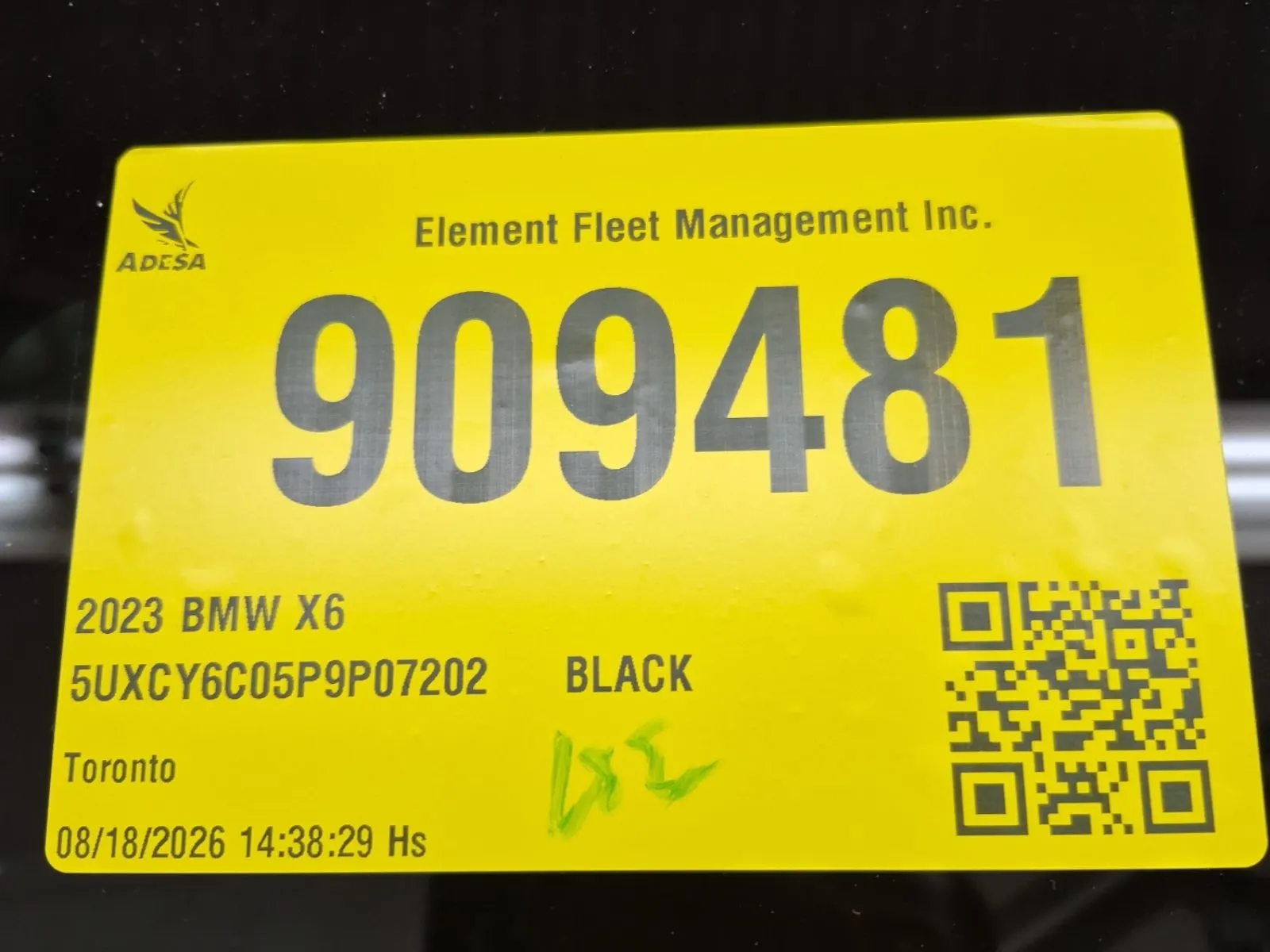 Inventory Label Photo