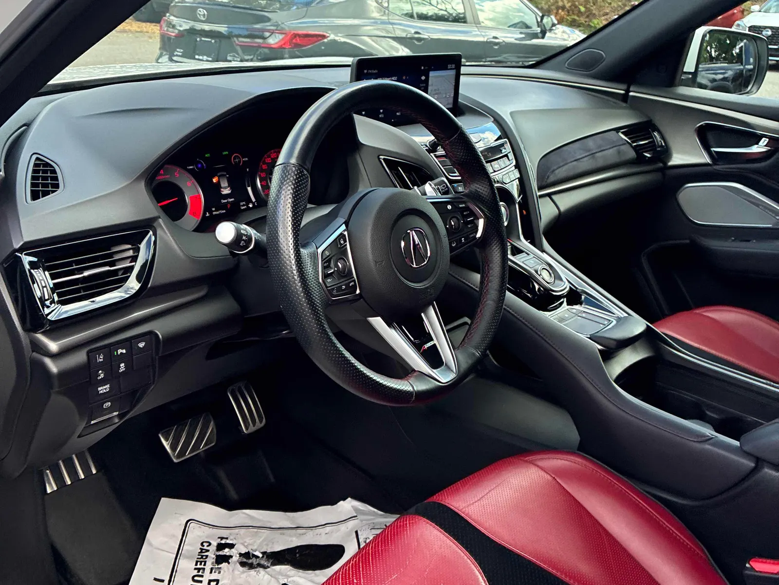 Interior driver side