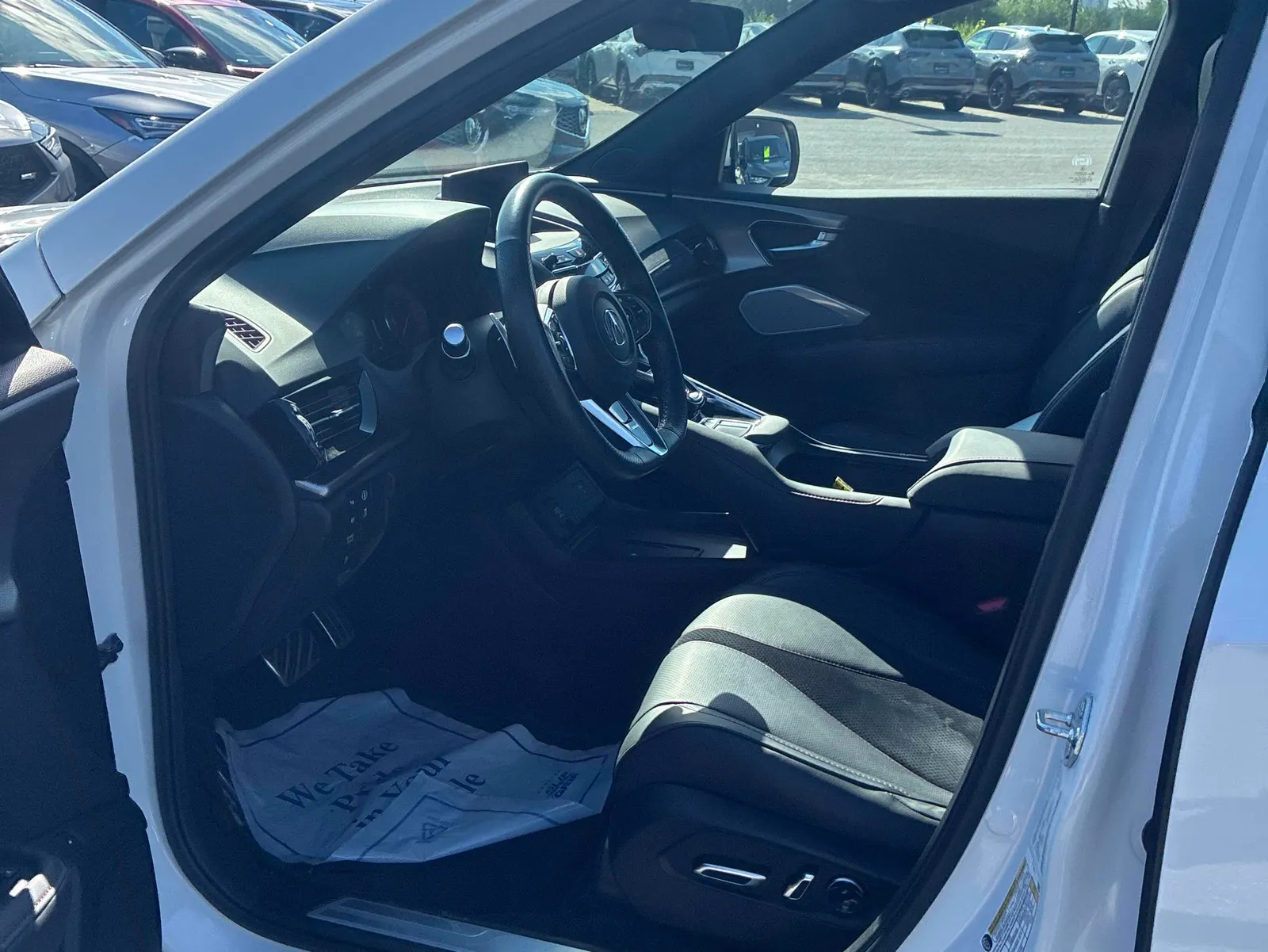 Interior driver side