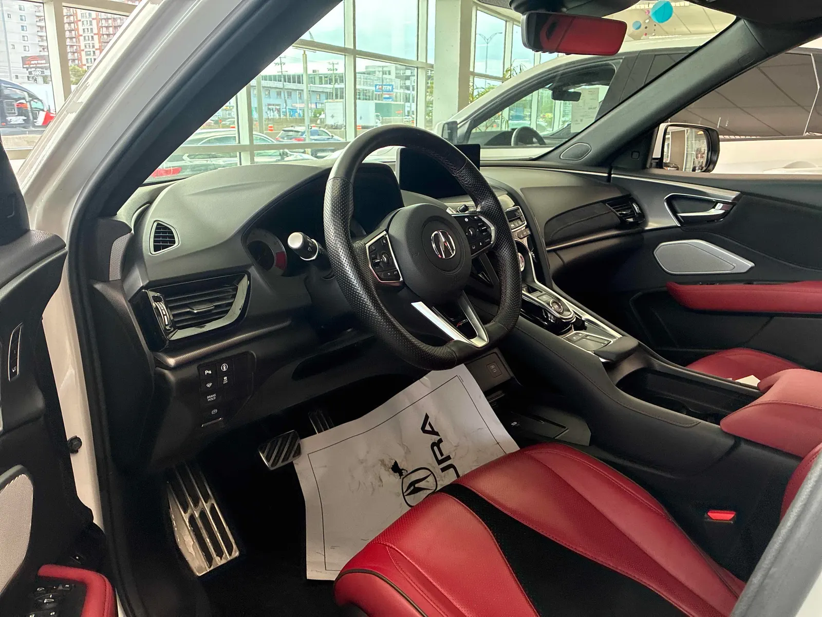 Interior driver side