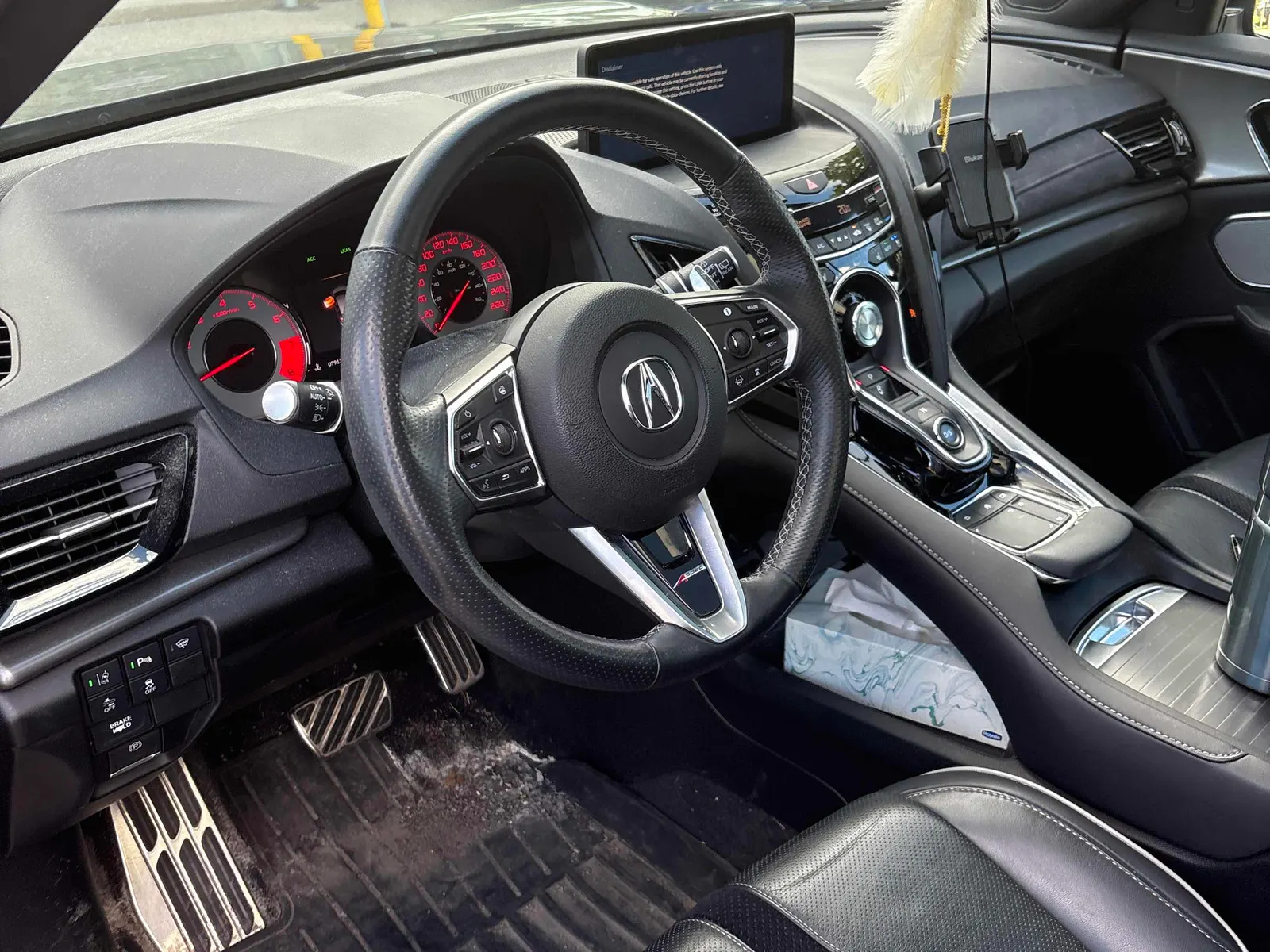 Interior driver side