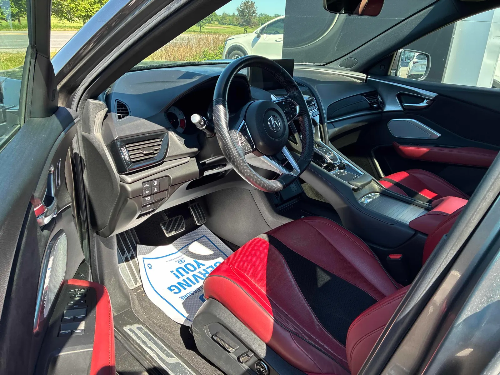 Interior driver side