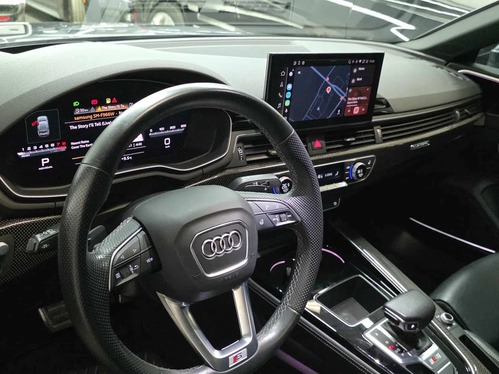Interior driver side
