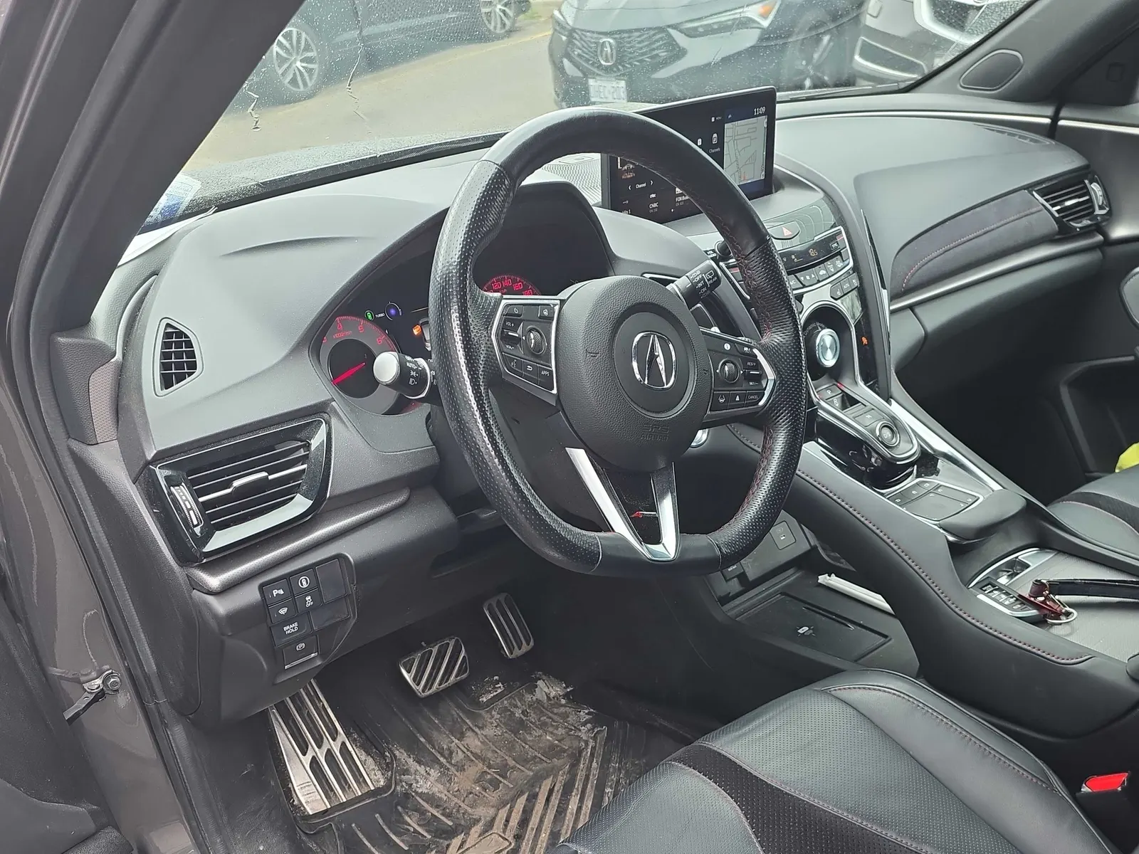 Interior driver side