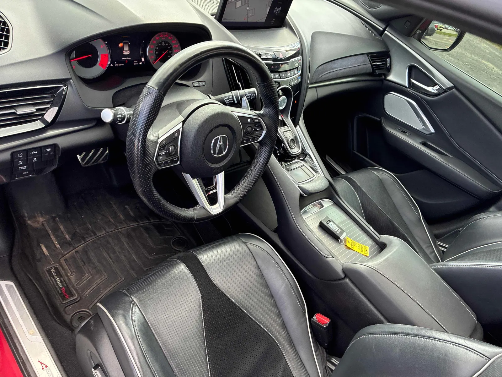 Interior driver side