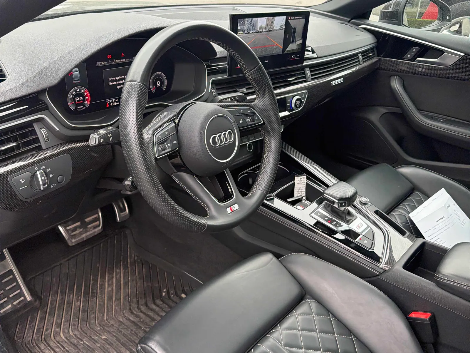 Interior driver side