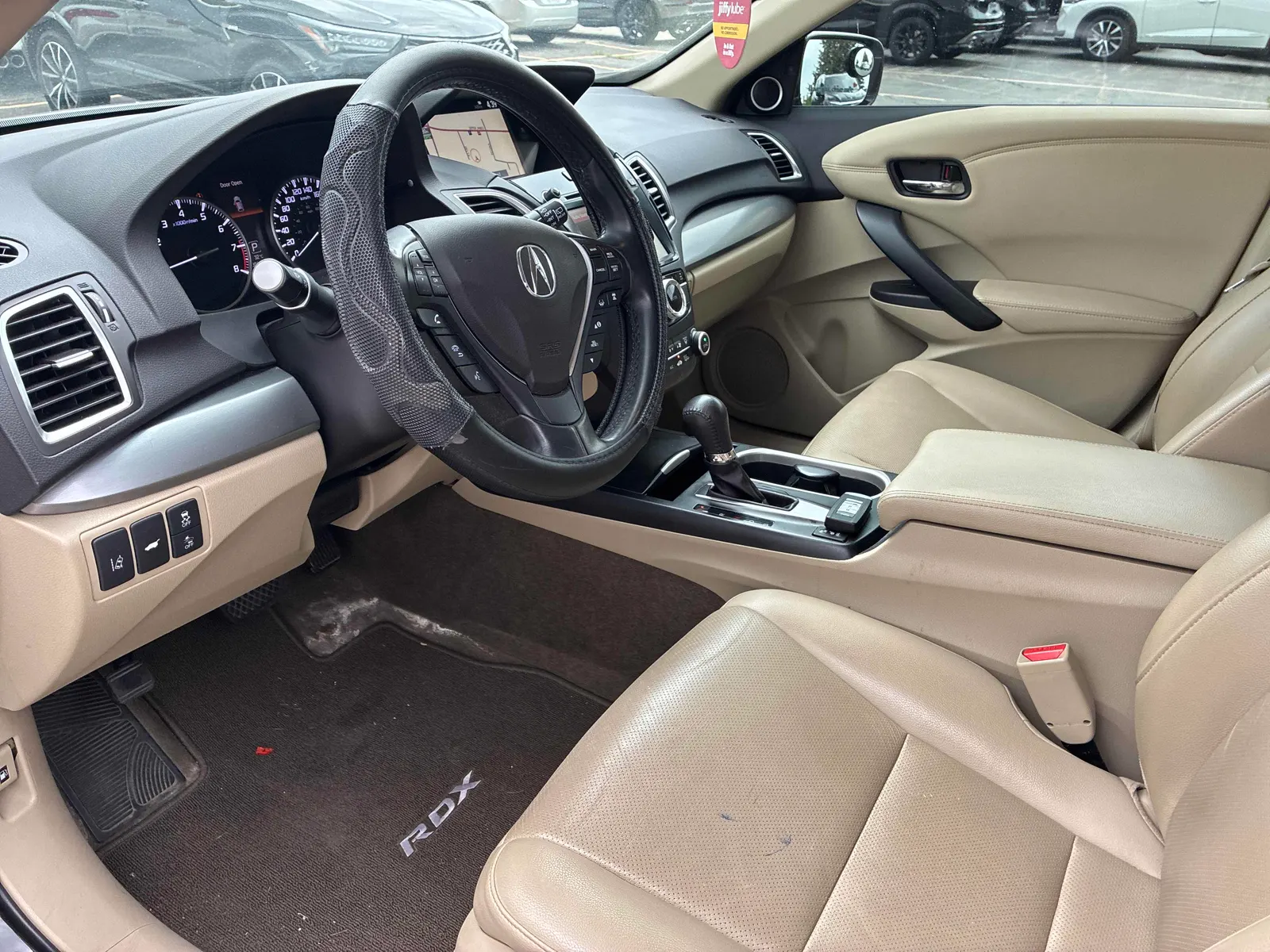 Interior driver side