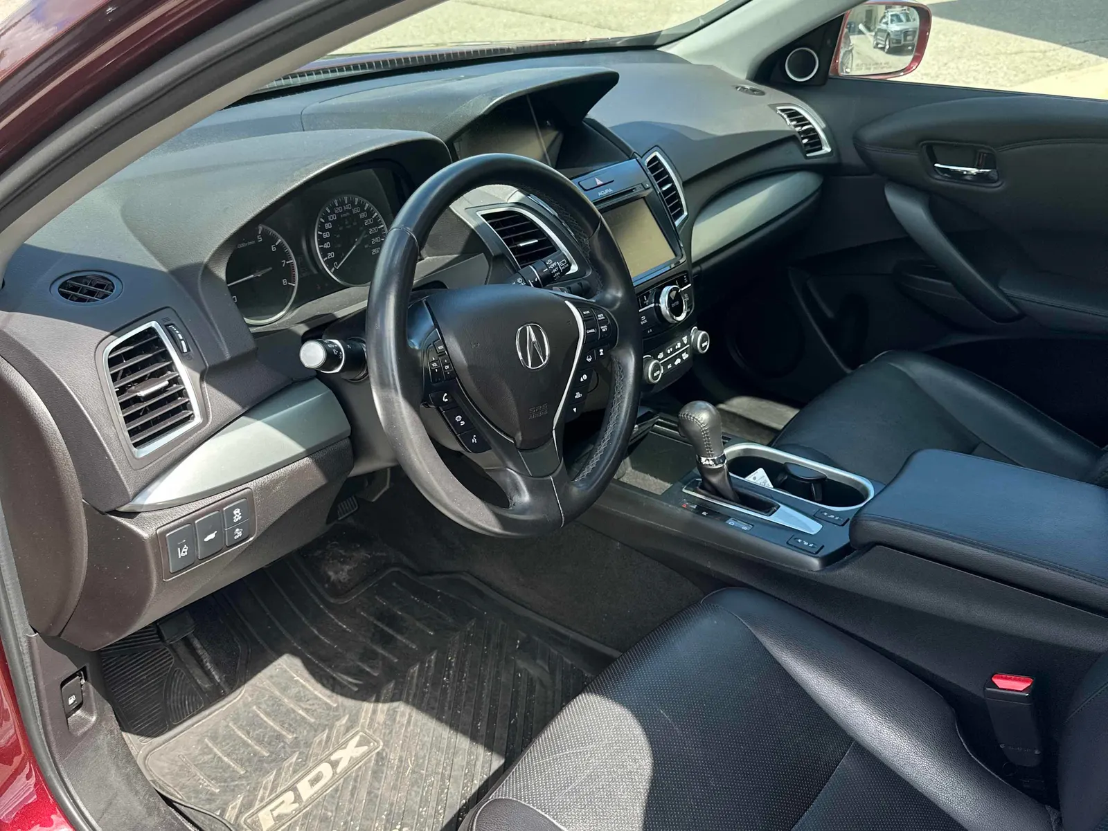 Interior driver side