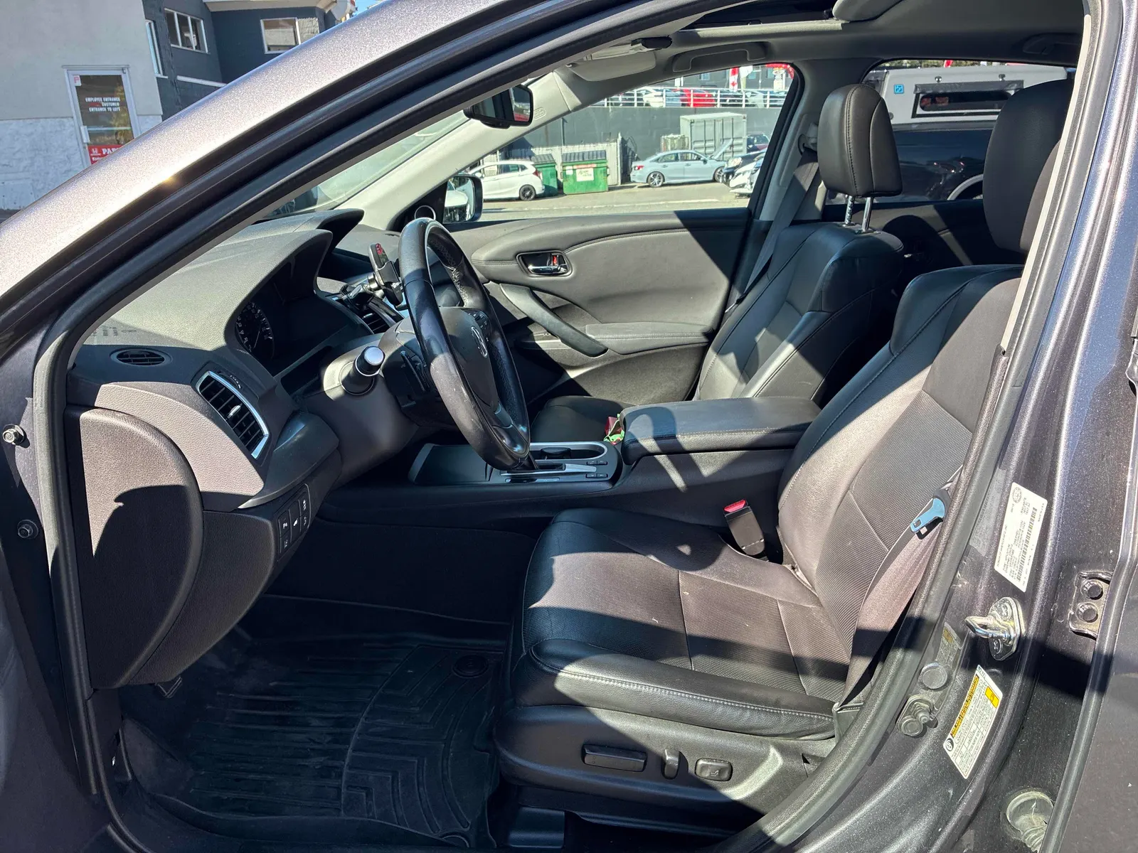 Interior driver side