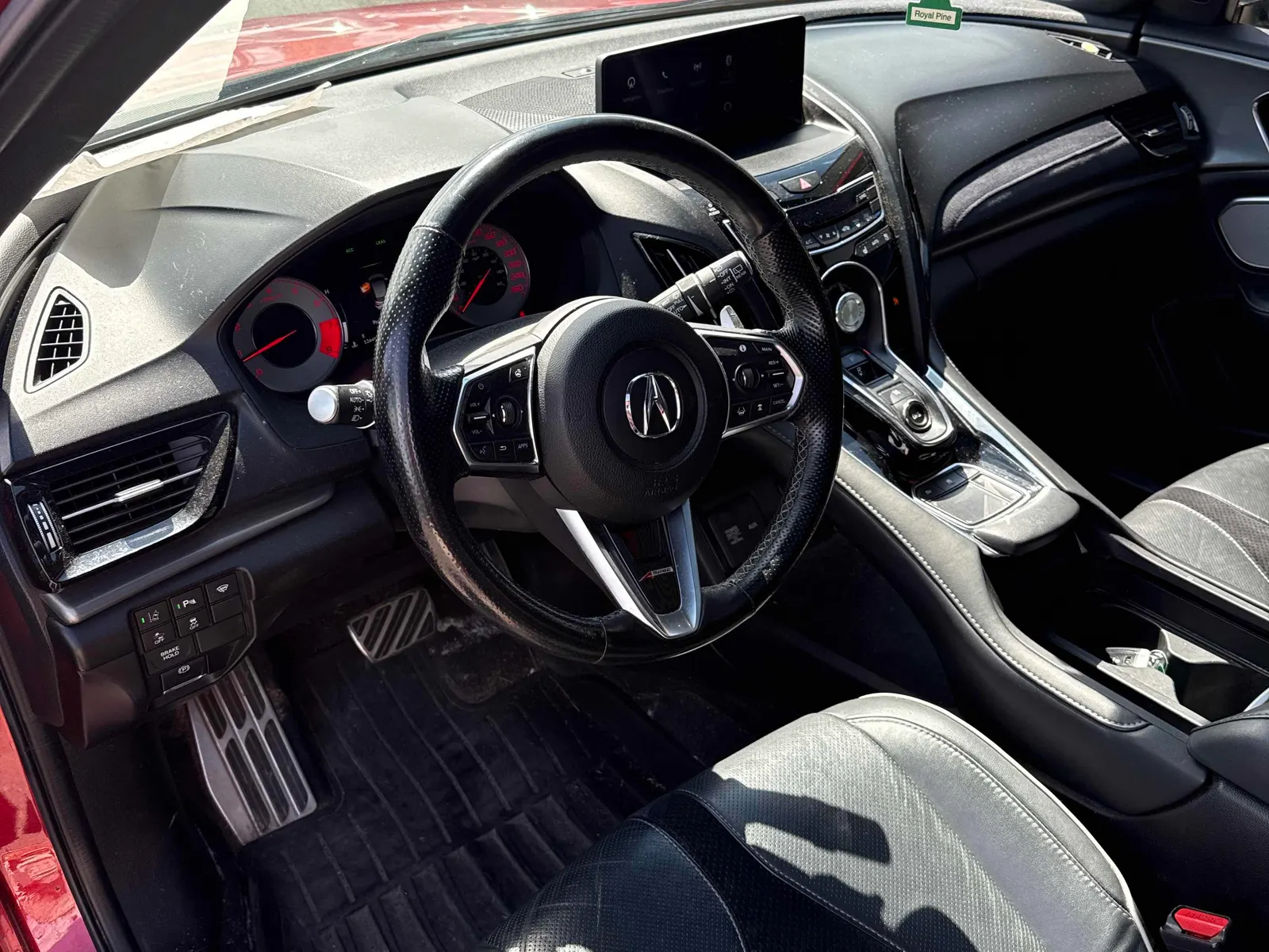 Interior driver side