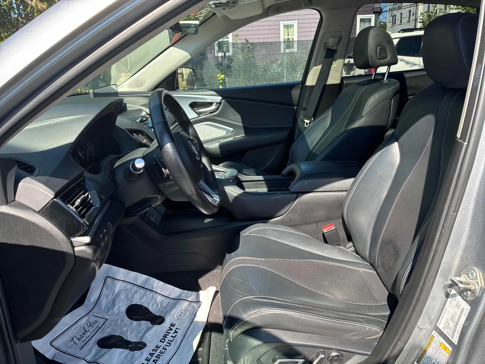Interior driver side