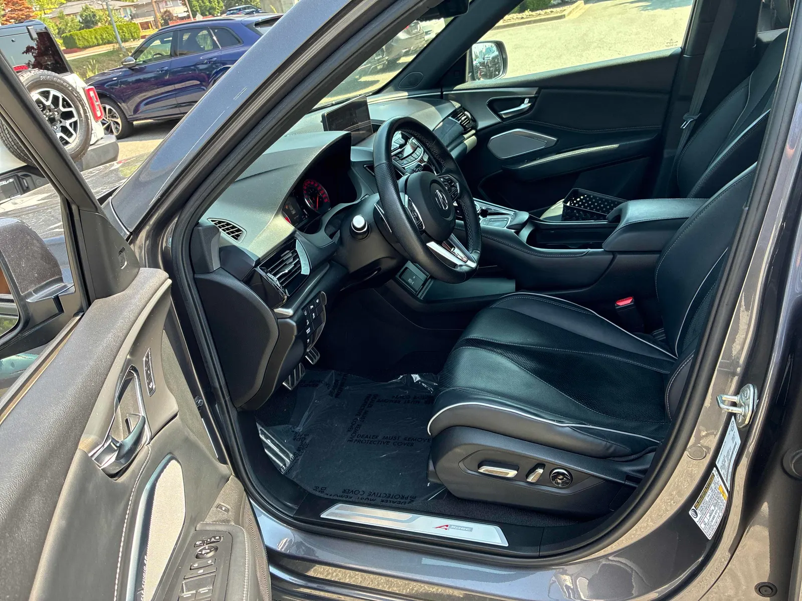Interior driver side