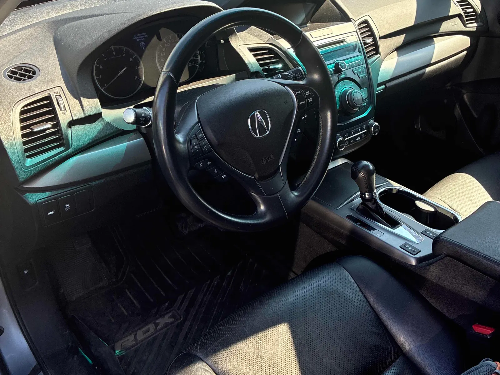 Interior driver side
