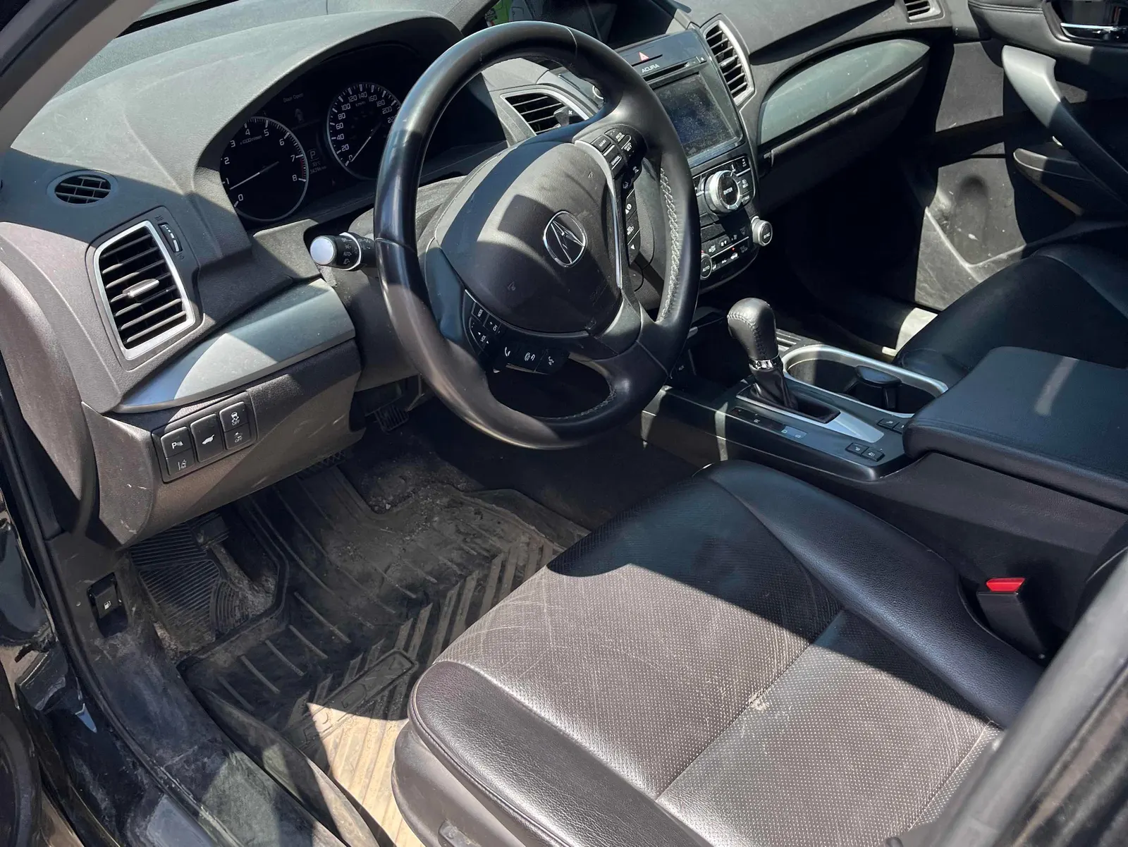 Interior driver side