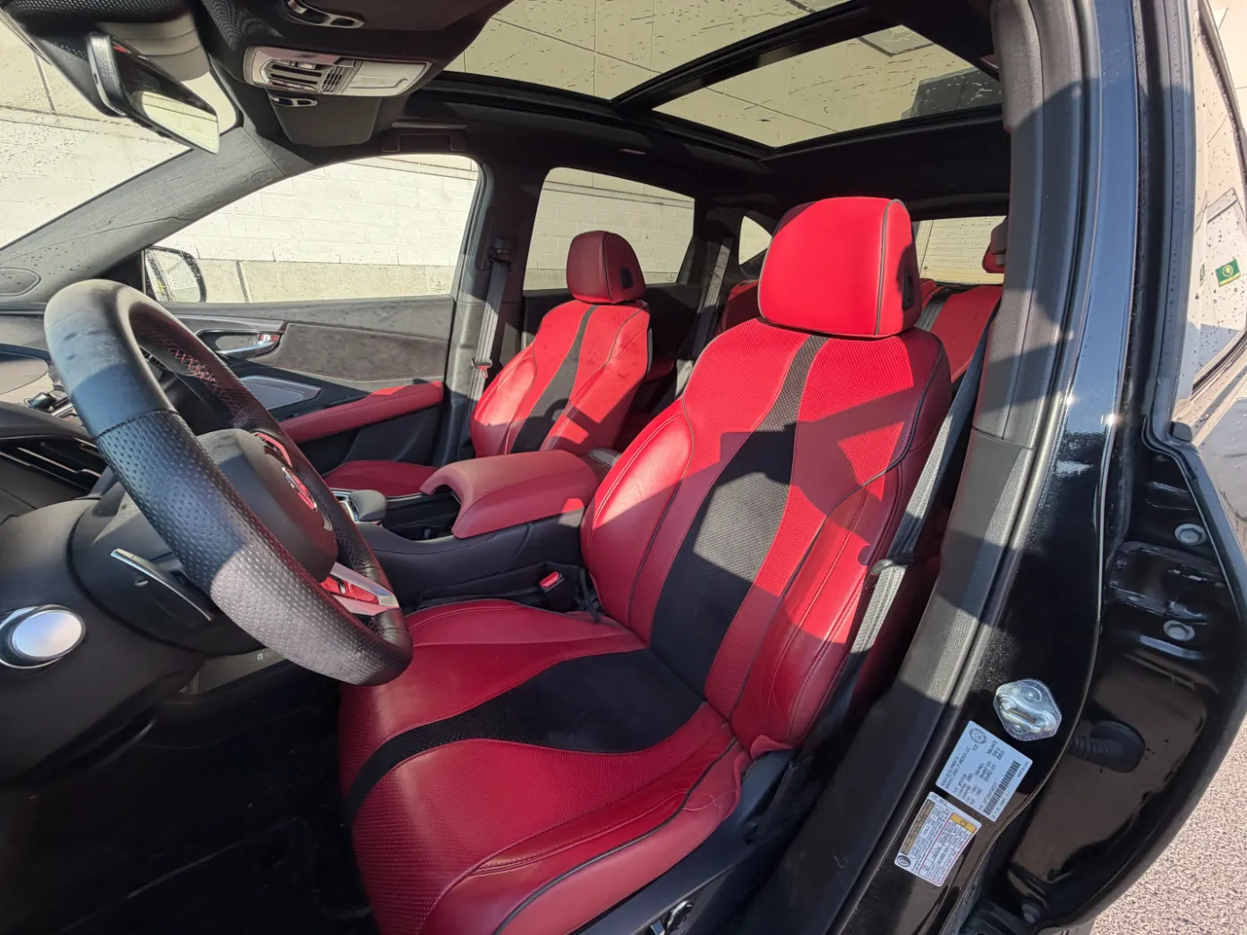 Interior driver side