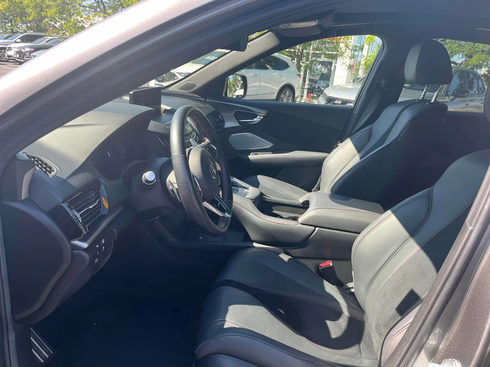 Interior driver side