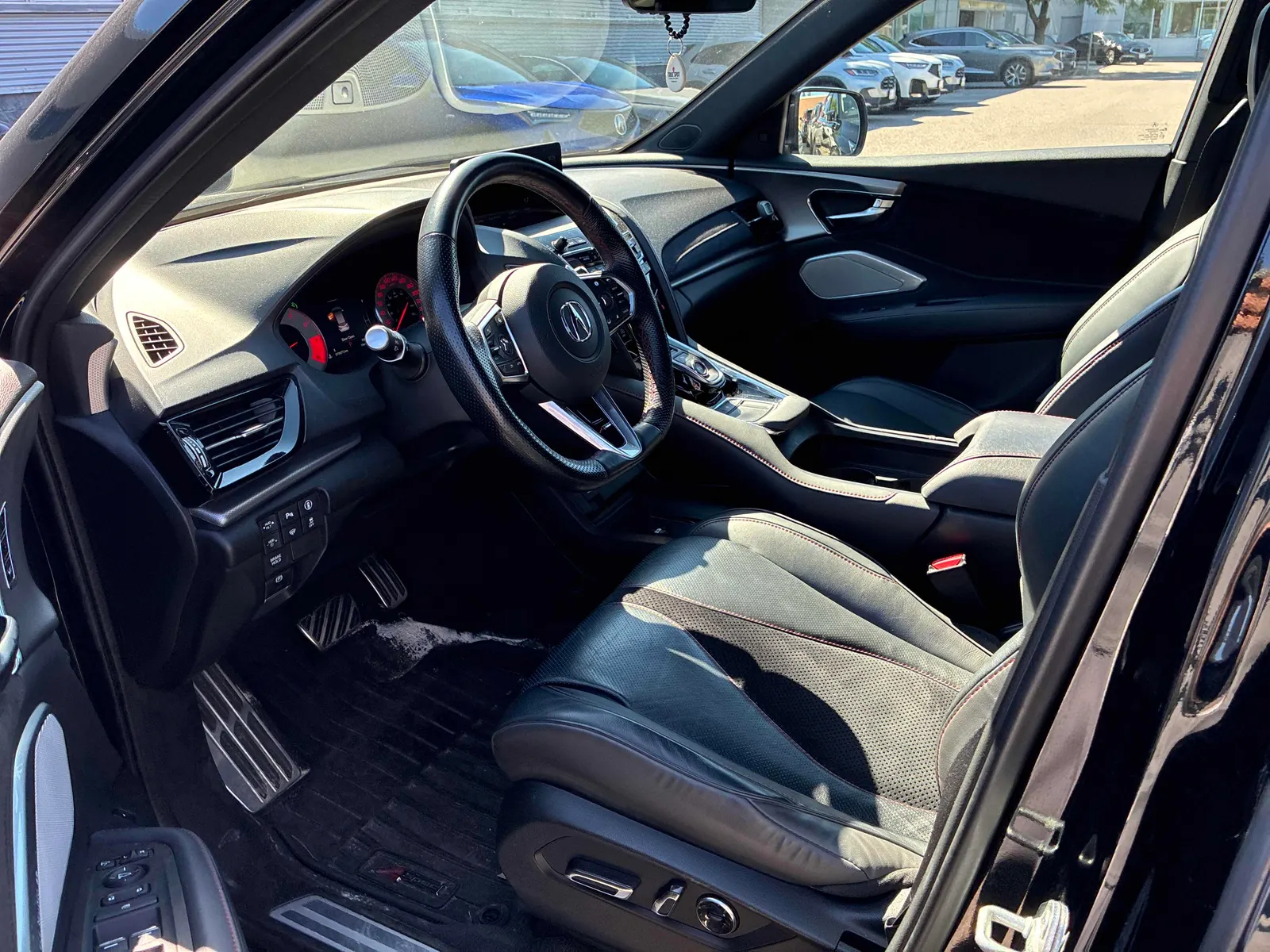 Interior driver side