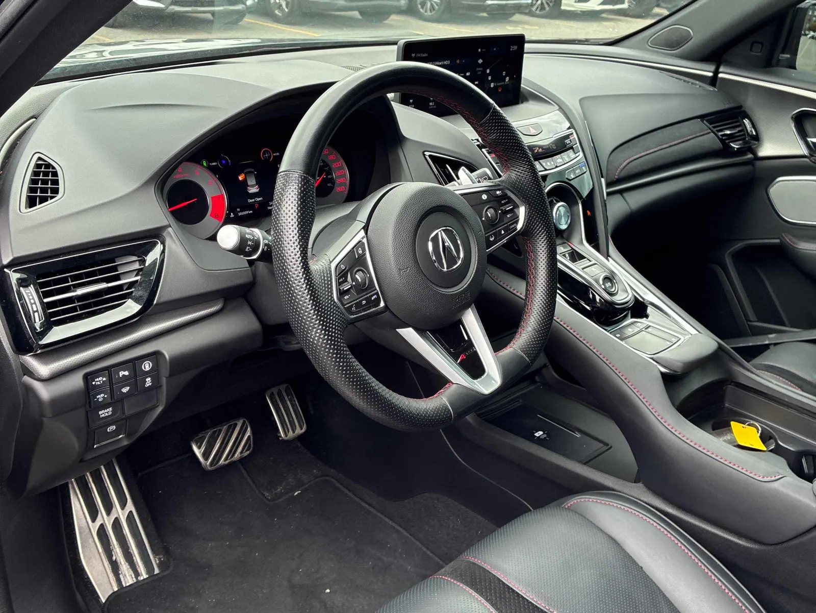 Interior driver side