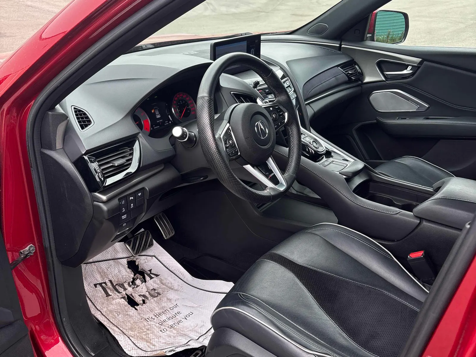 Interior driver side