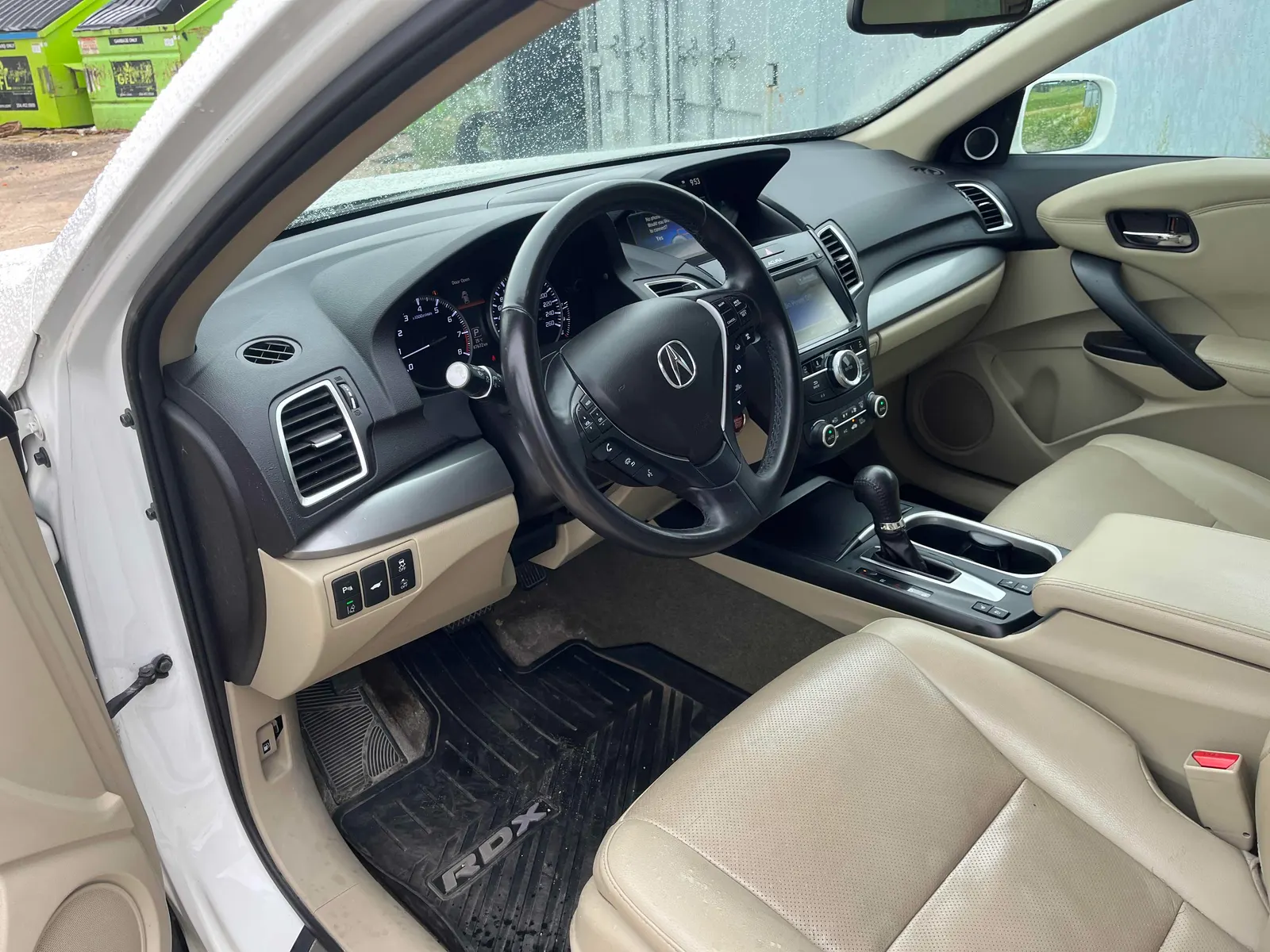 Interior driver side