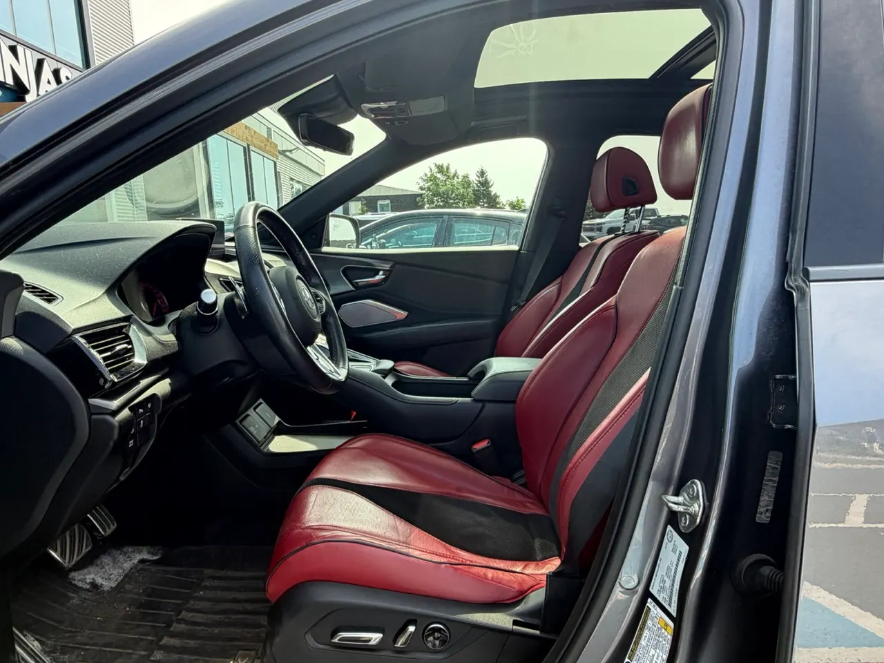 Interior driver side