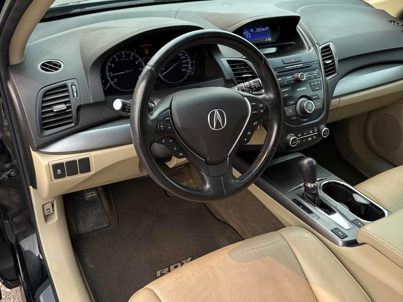 Interior driver side