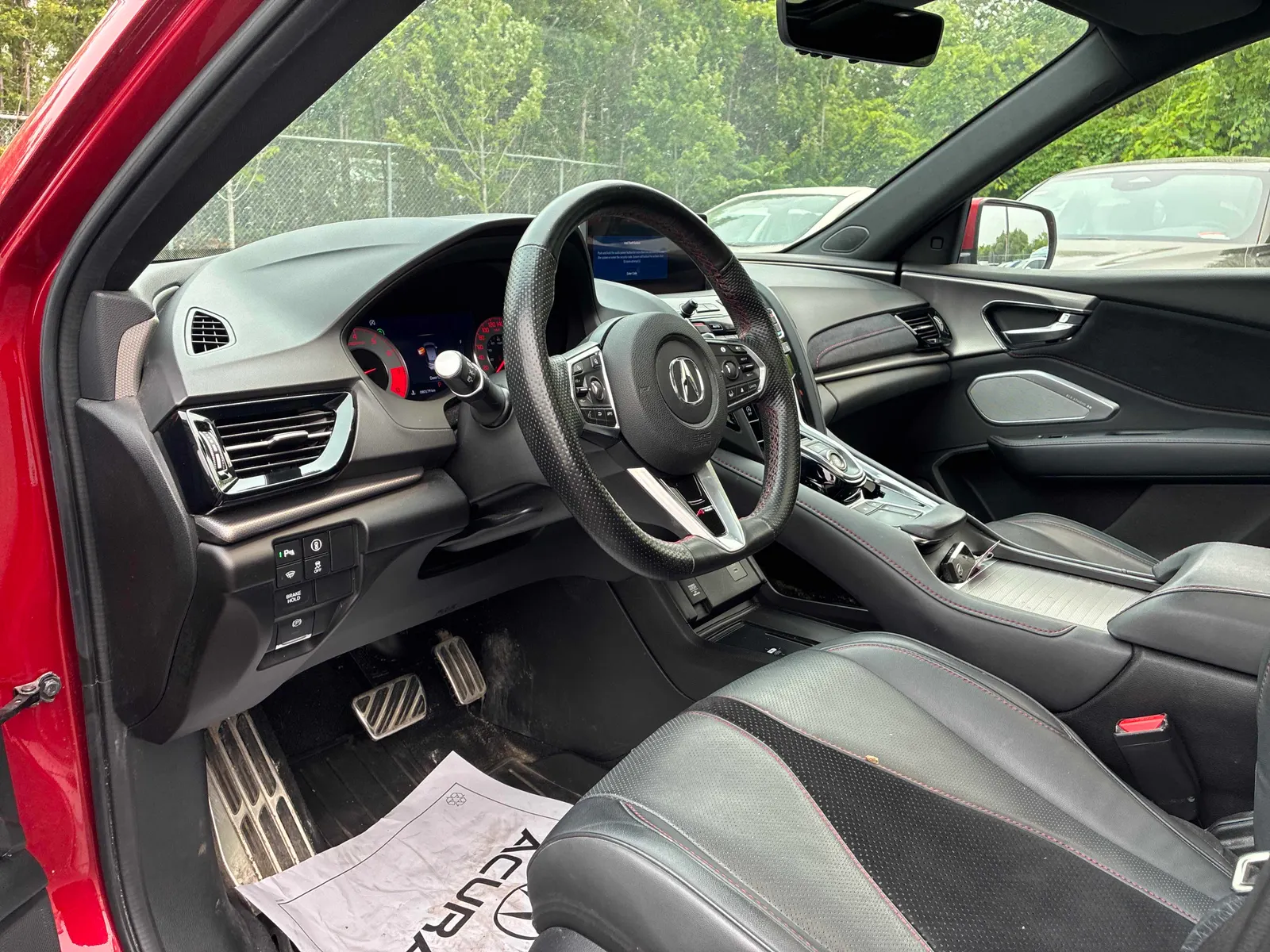 Interior driver side