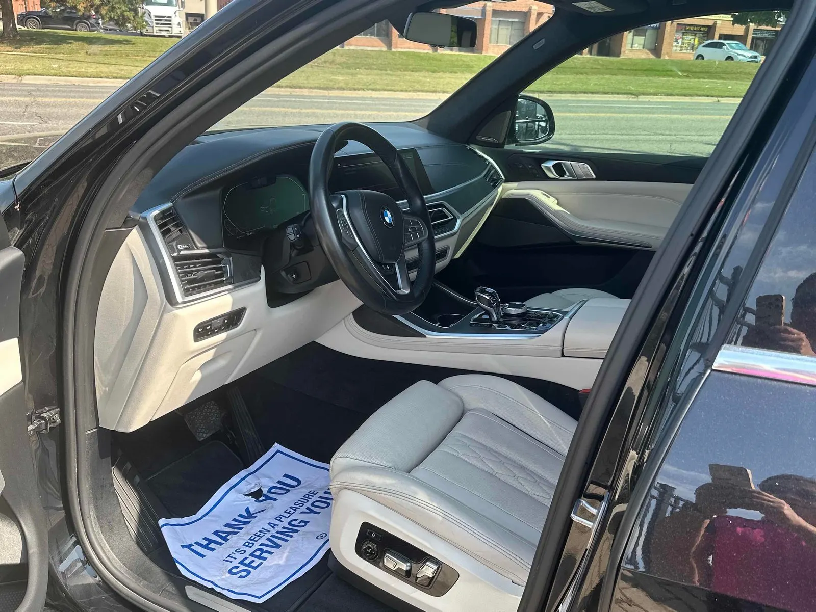 Interior driver side