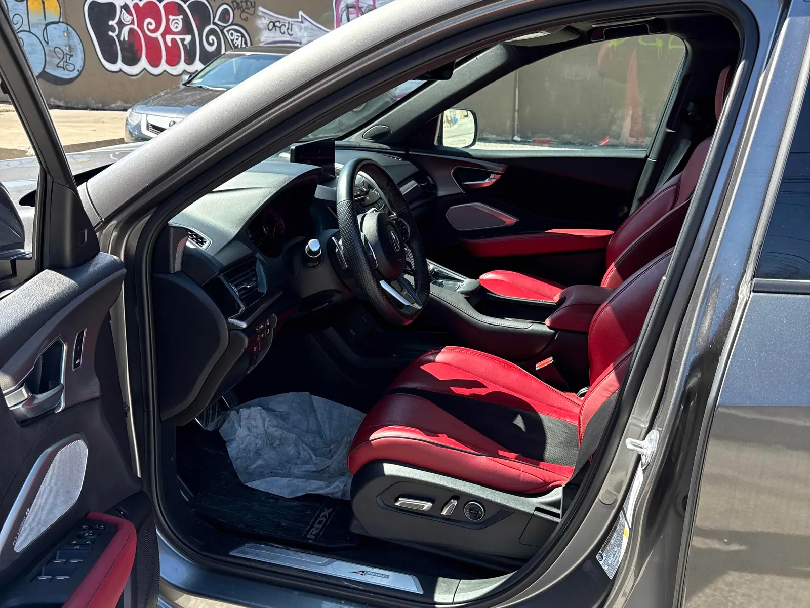 Interior driver side