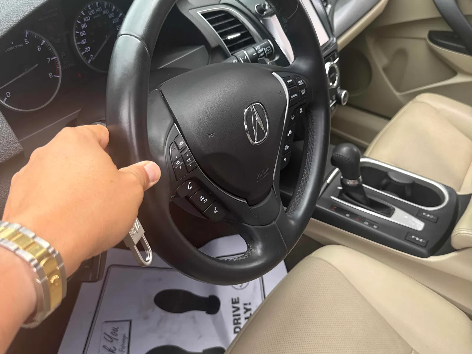 Interior driver side