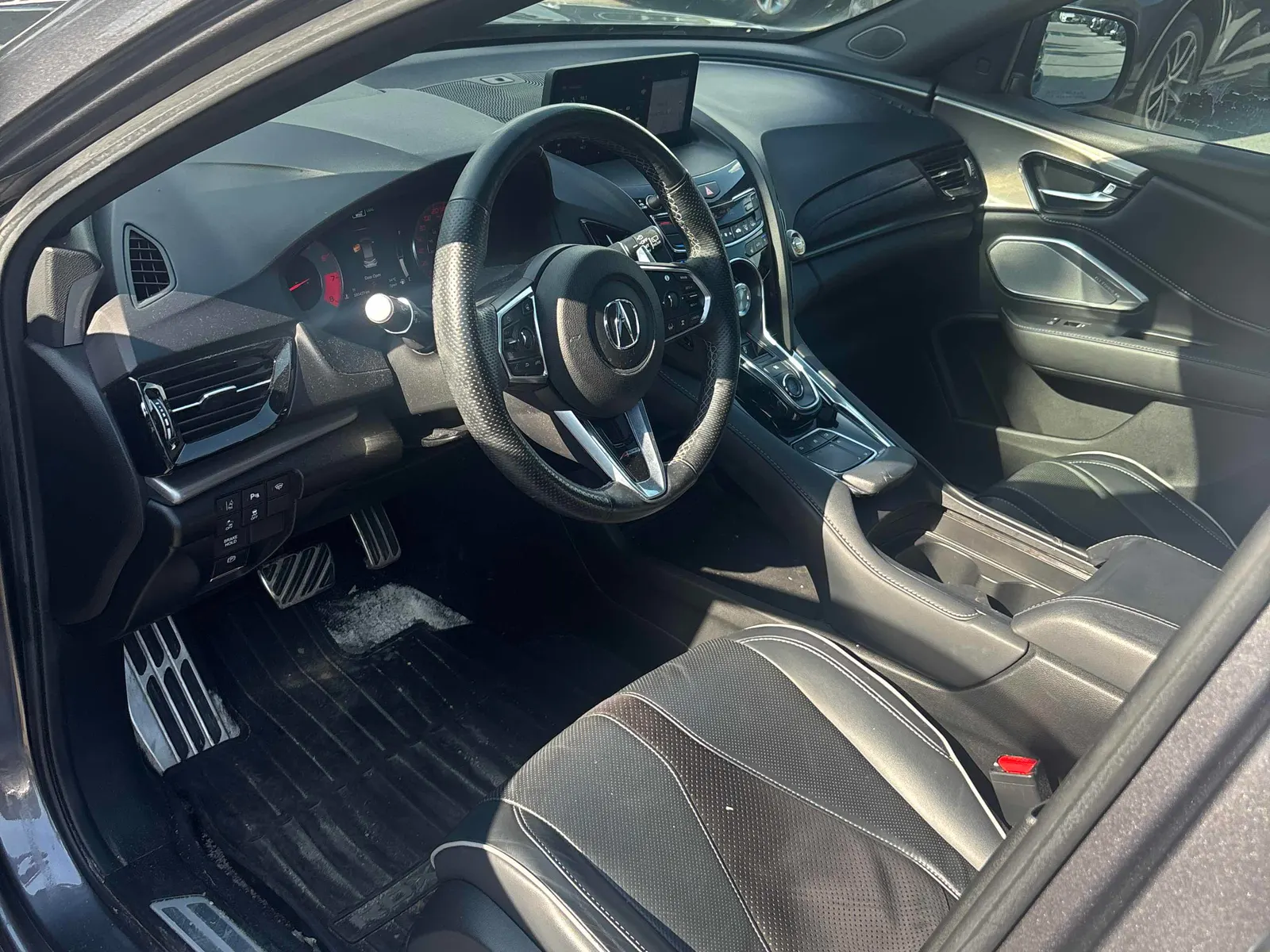 Interior driver side