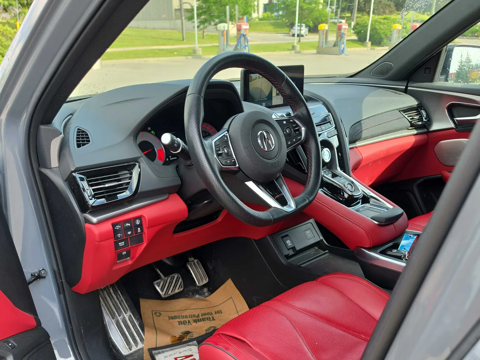 Interior driver side