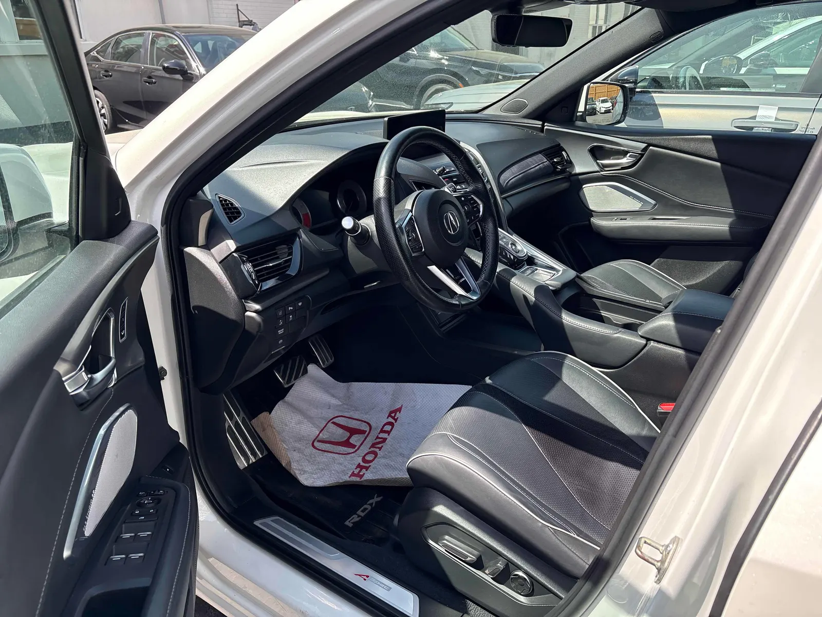 Interior driver side
