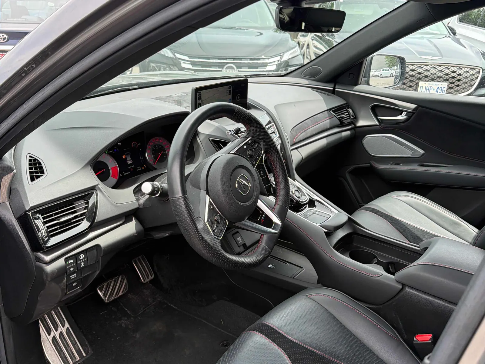 Interior driver side