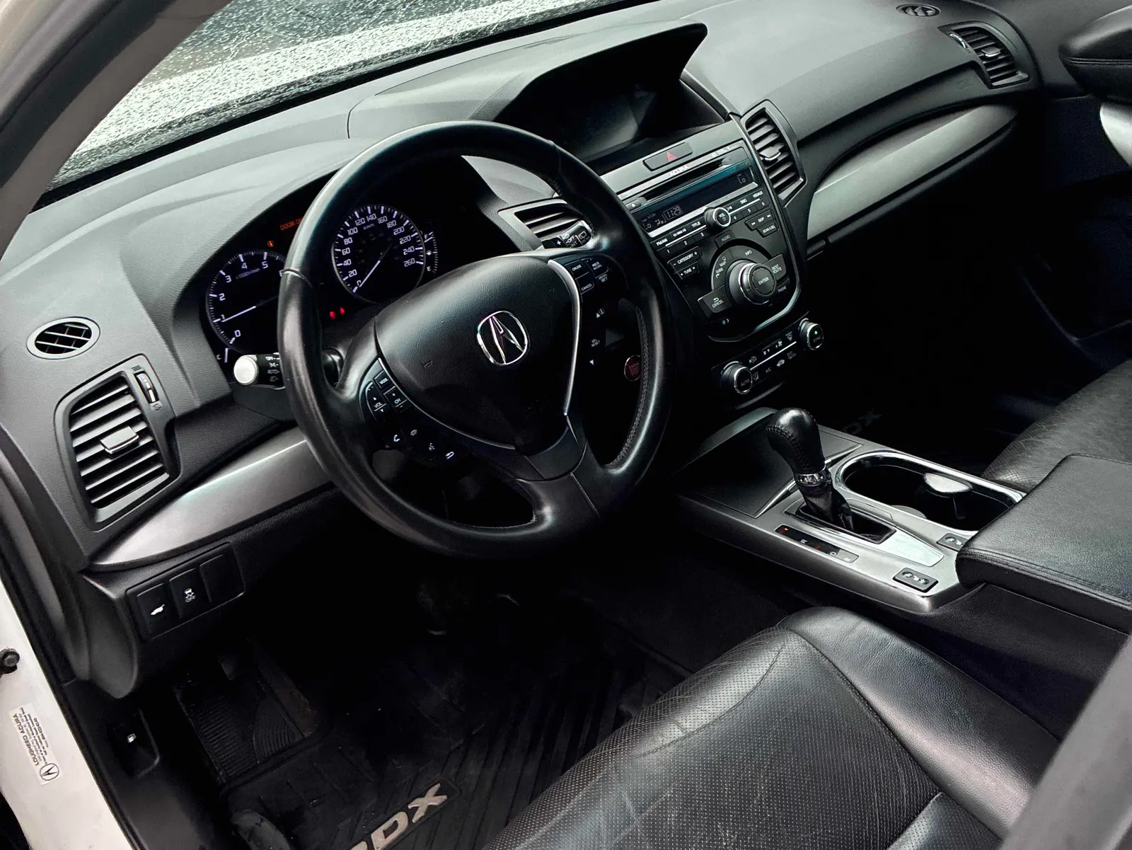 Interior driver side