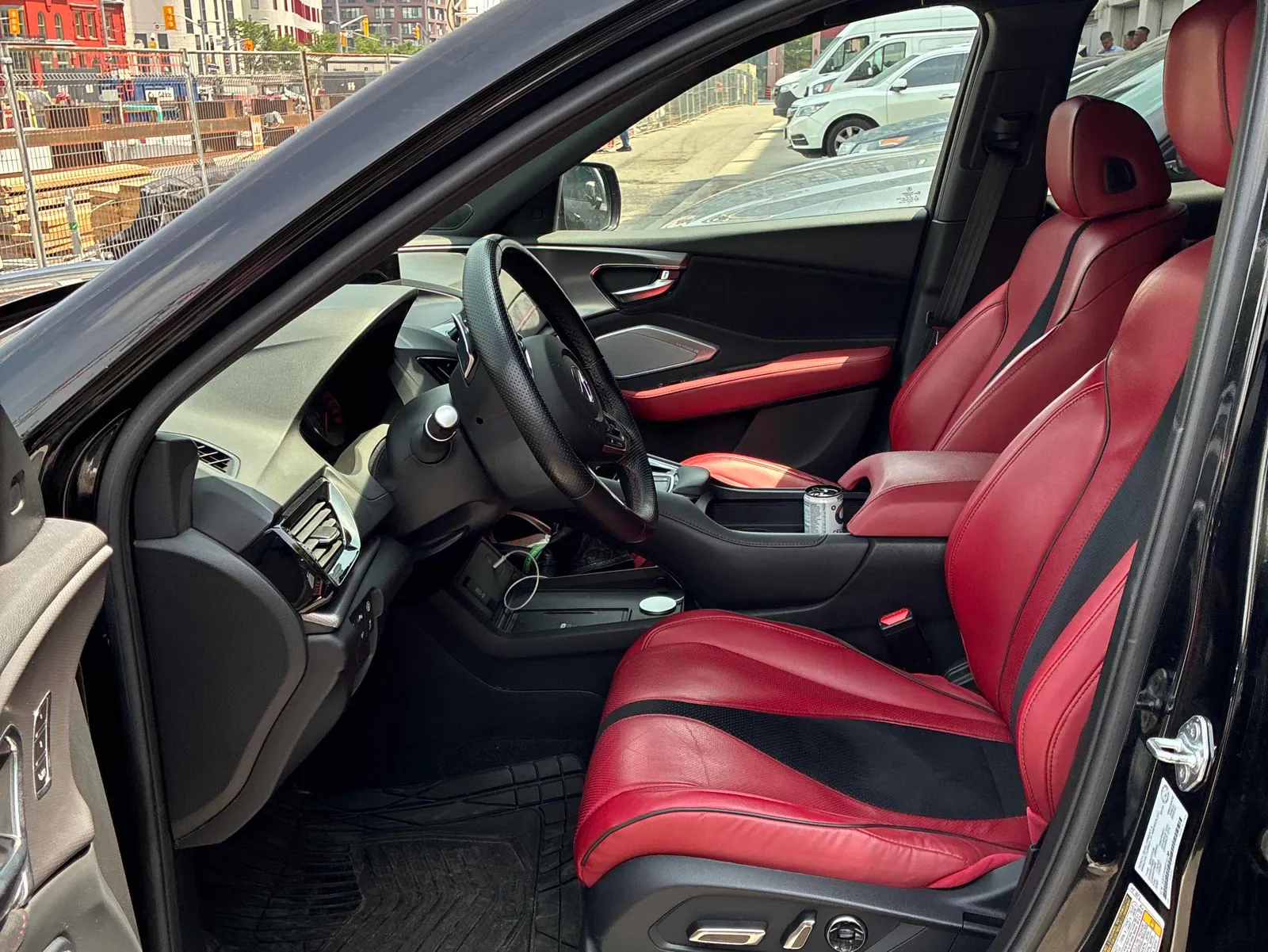 Interior driver side