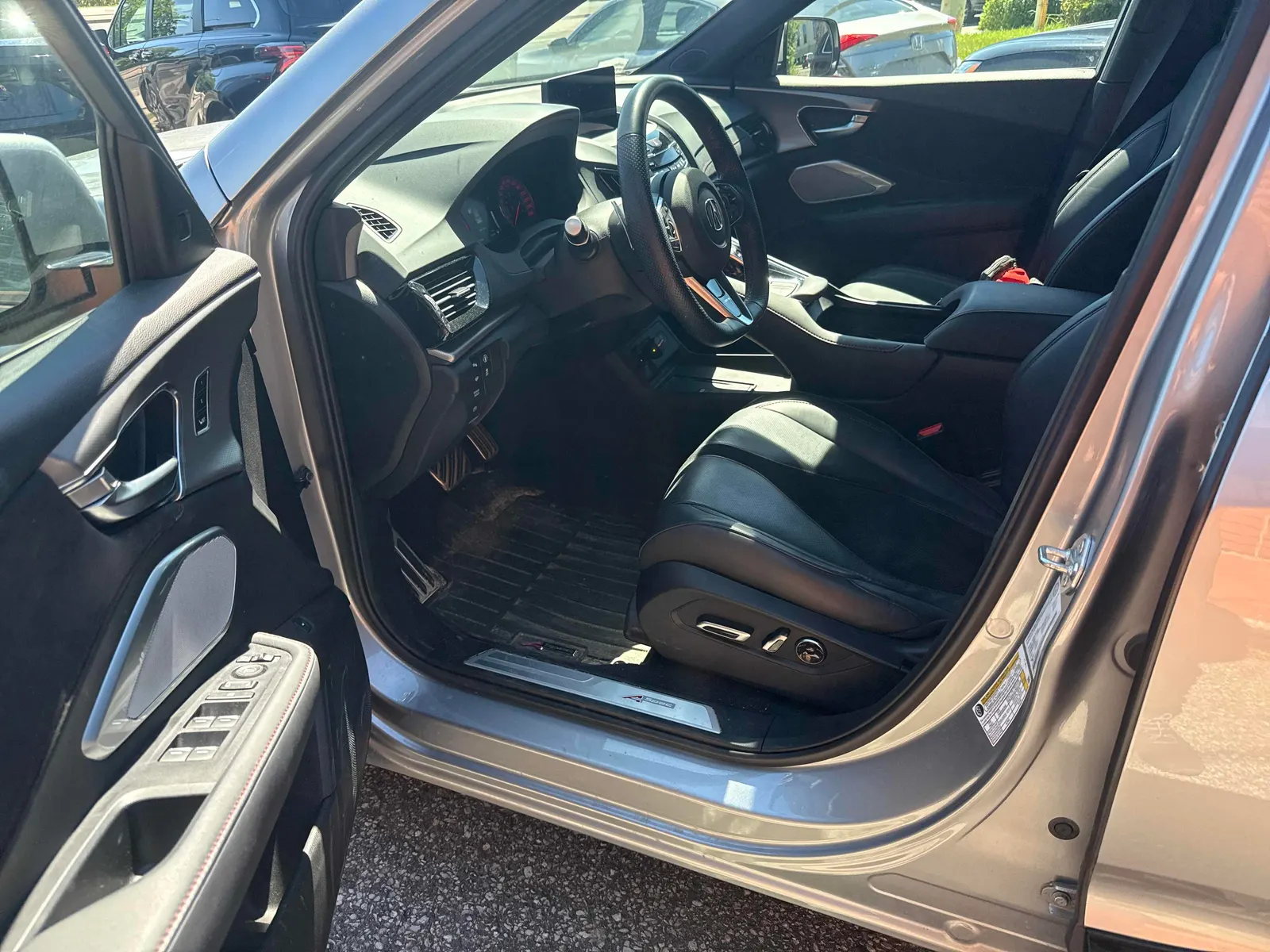 Interior driver side