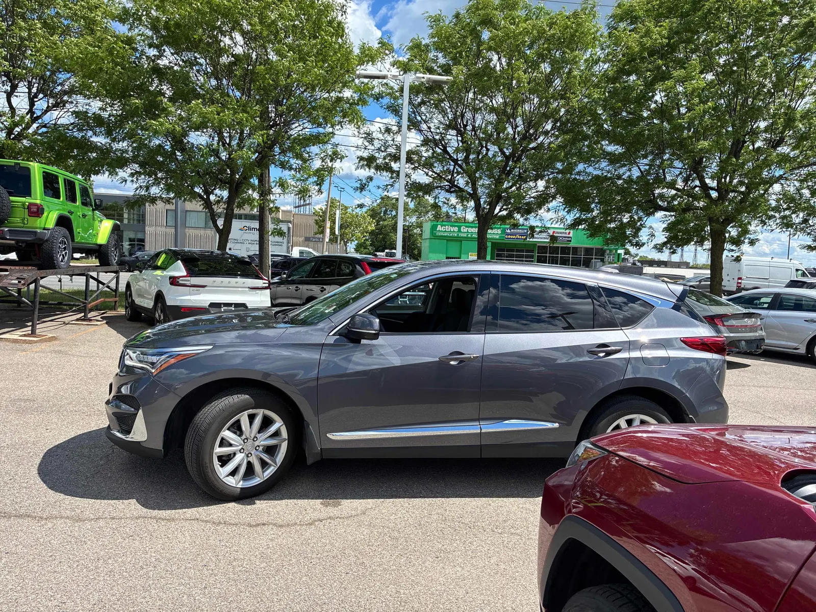 Driver side
